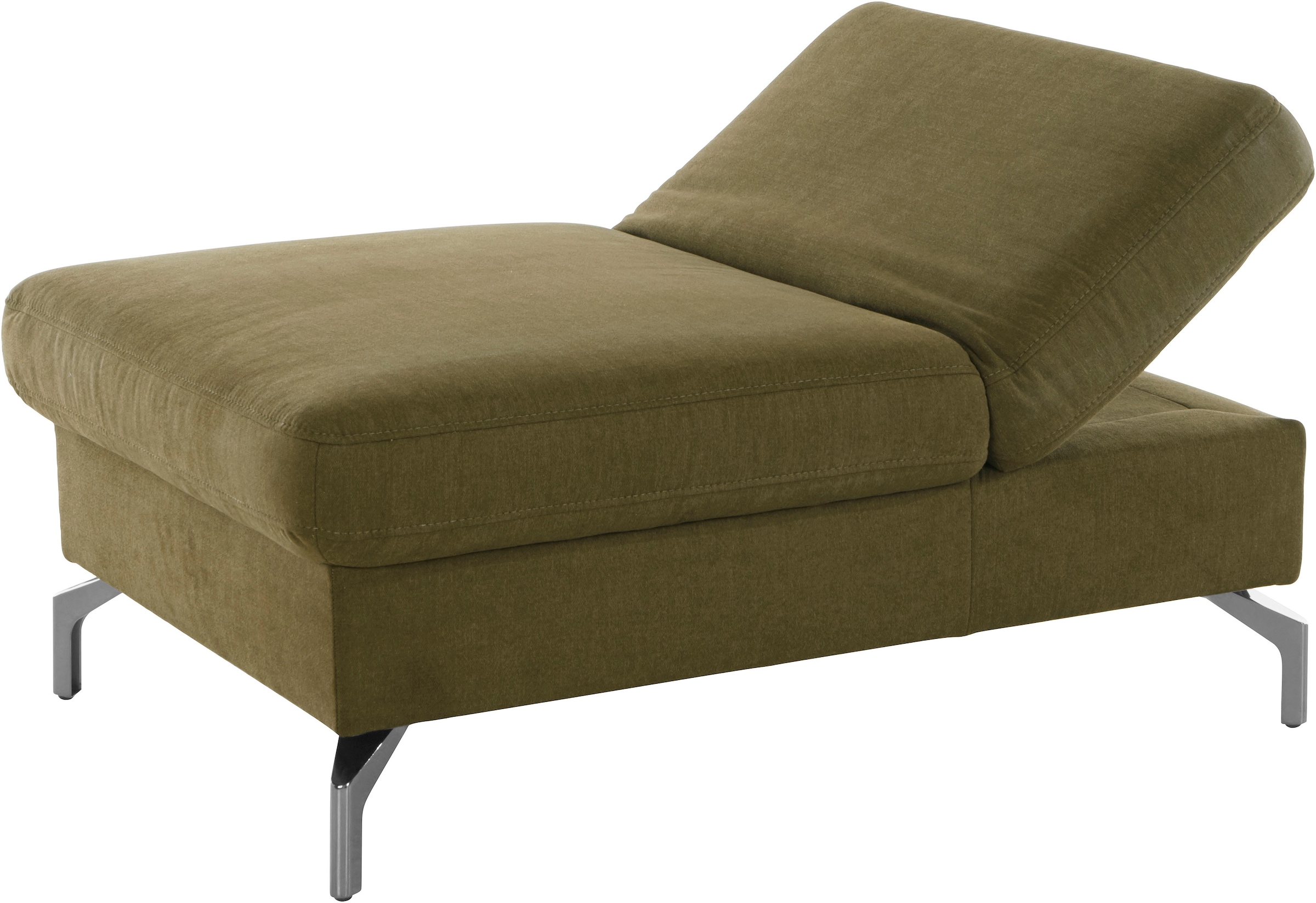sit&more Hocker »Brisbane«, Fusshöhe 15 cm, mit Federkern und Klappfunktion