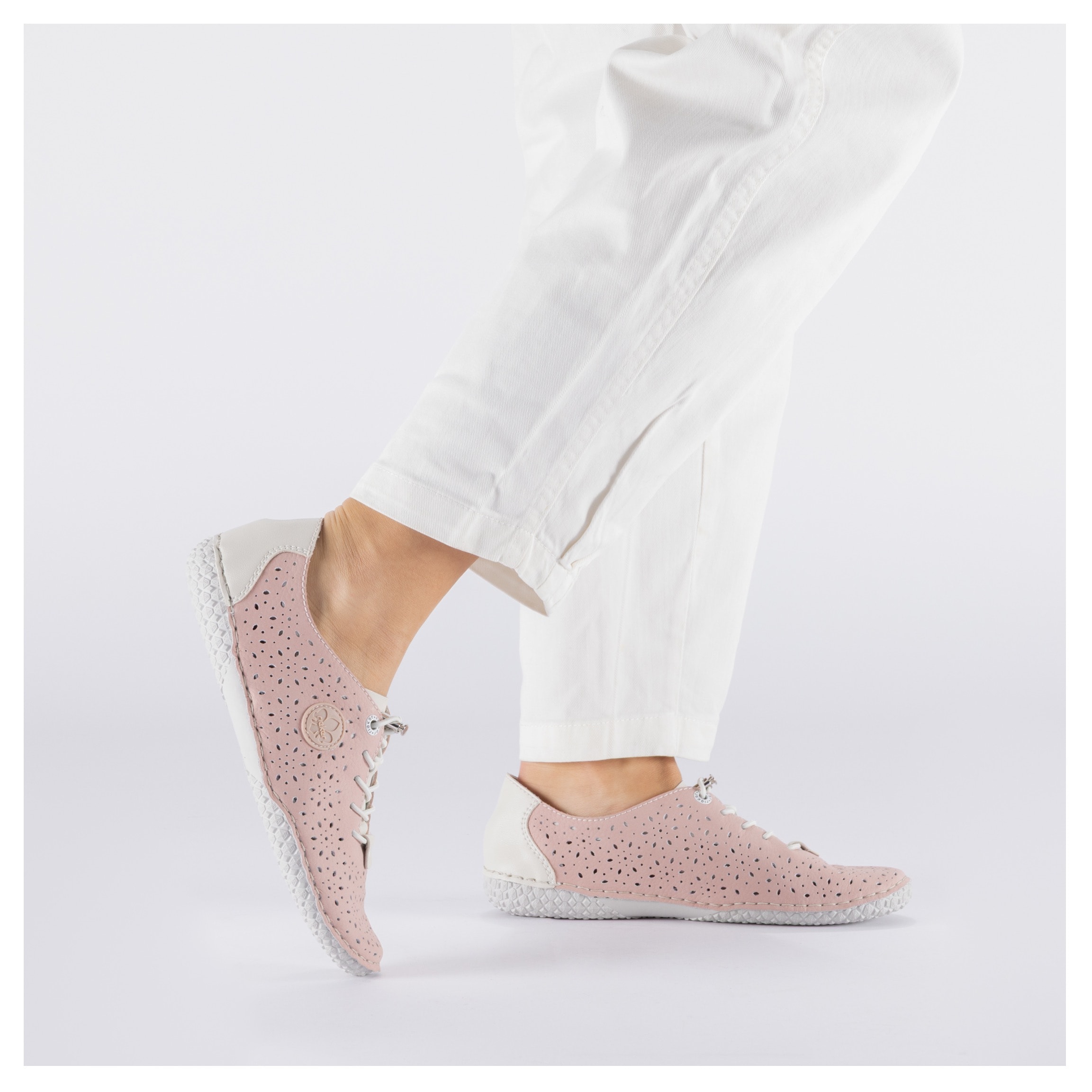 Rieker Slip-On Sneaker  Schlupfschuh, Halbschuh, Freizeitschuh mit Schnellverschluss