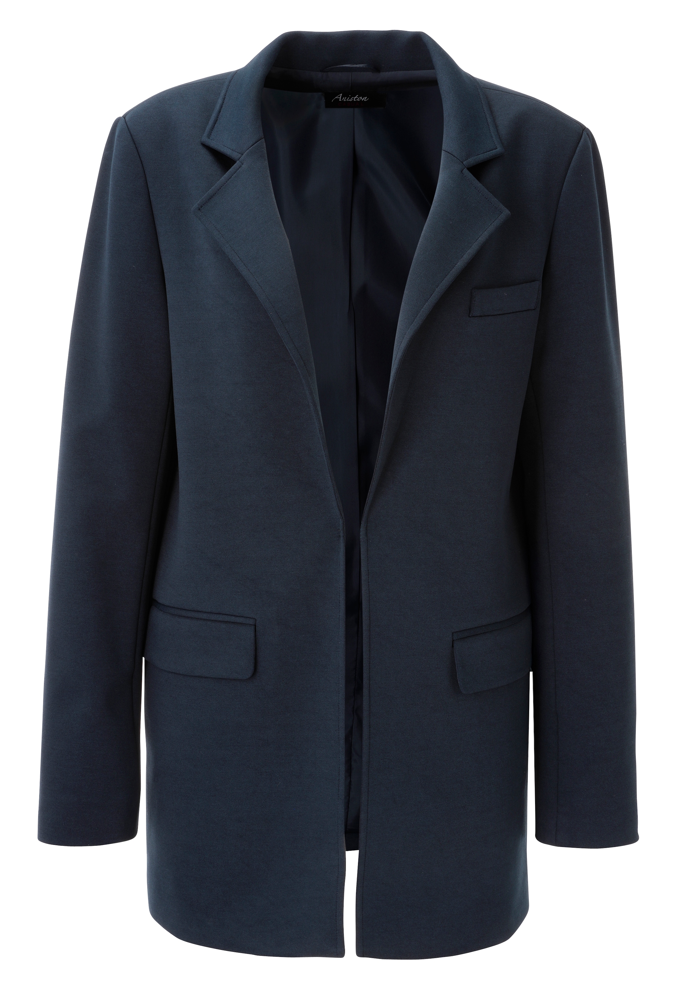 Aniston CASUAL Blazer long avec col à revers