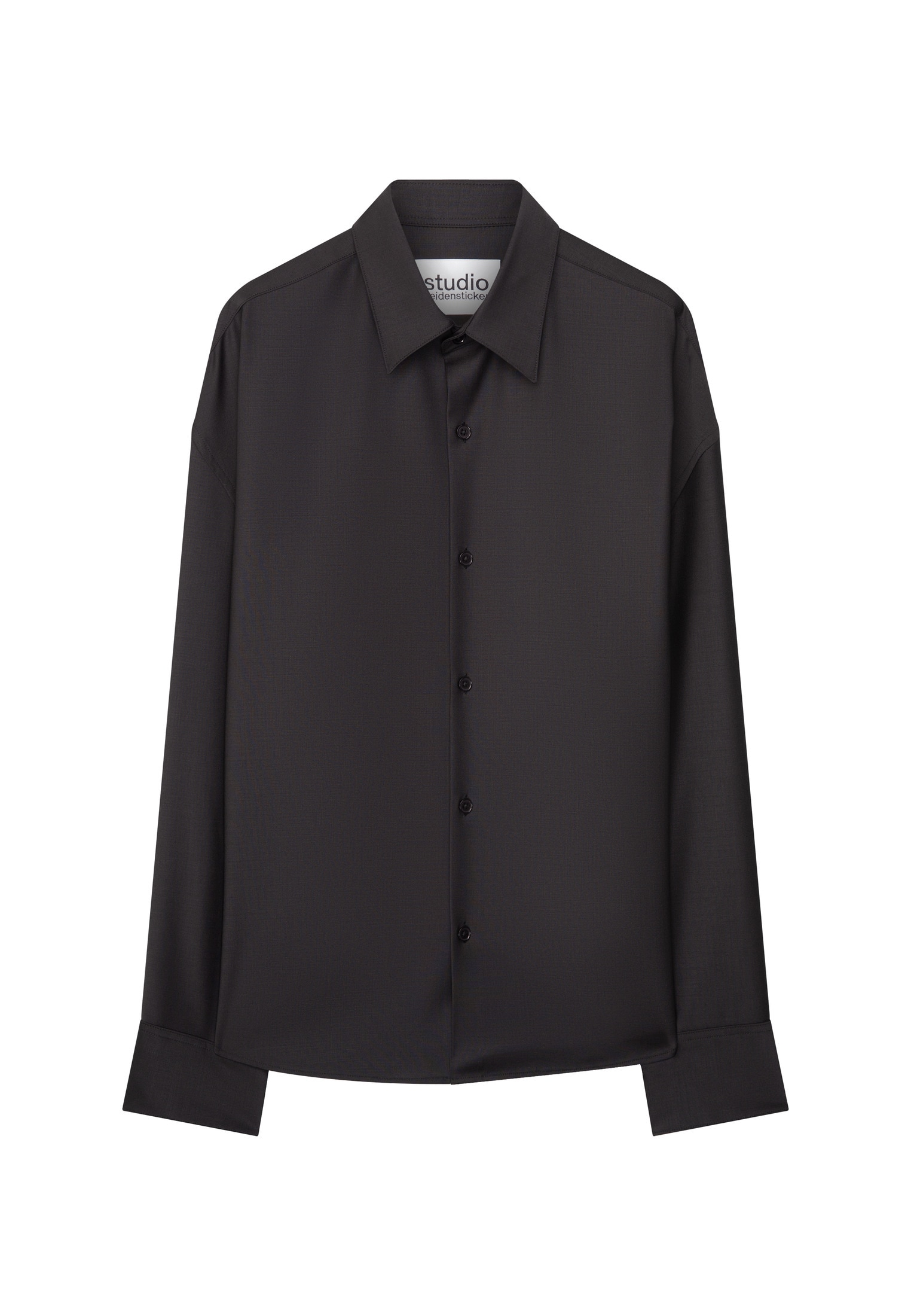 studio seidensticker Chemise d'affaires col Kent oversize 1/1 uni