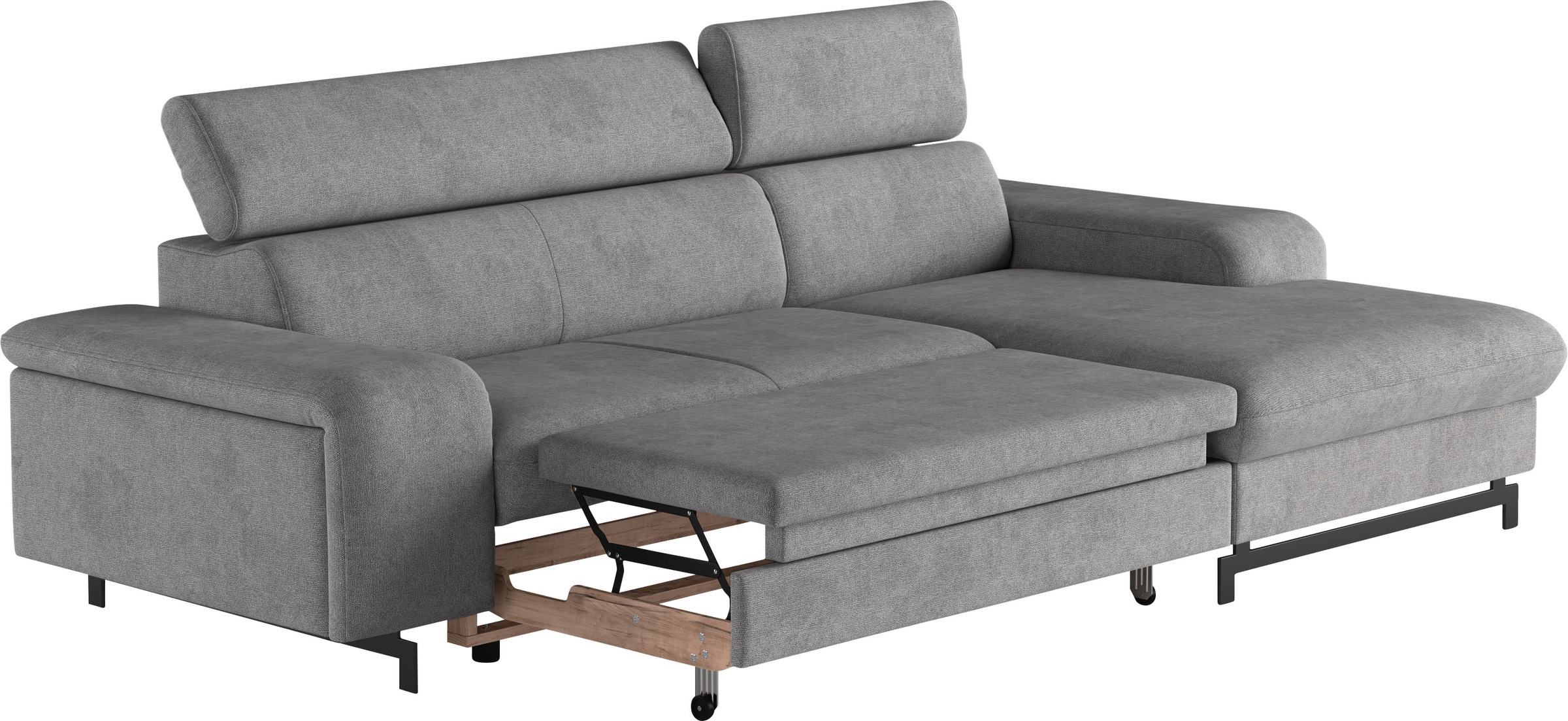 COTTA Ecksofa »Emma L-Form«, mit Kopfteilverstellung, wahlweise mit Bettfunktion & Bettkasten