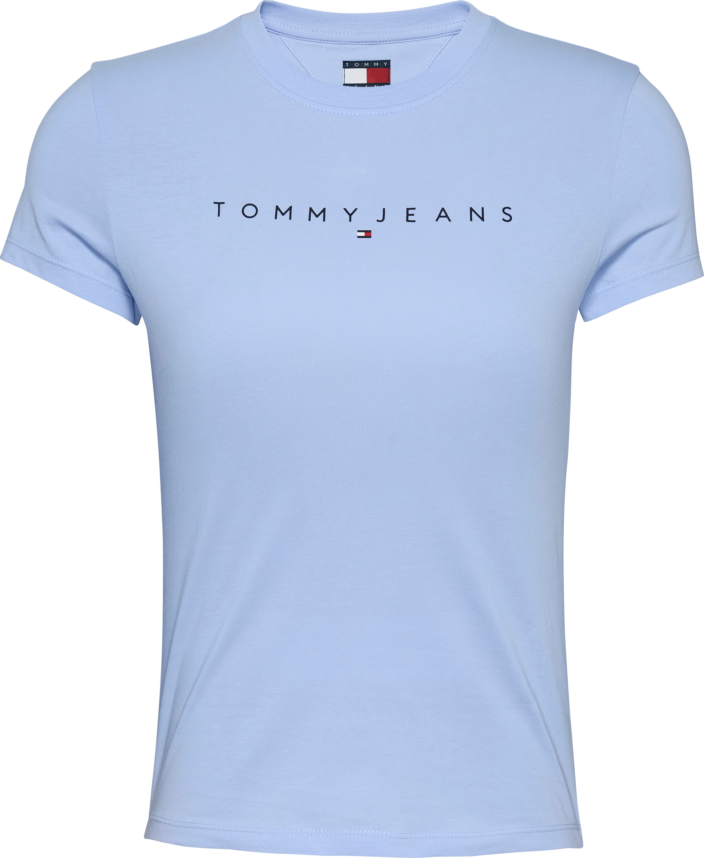 Tommy Jeans Kurzarmshirt »TJW SLIM LINEAR TEE EXT«, mit Logo-Schriftzug