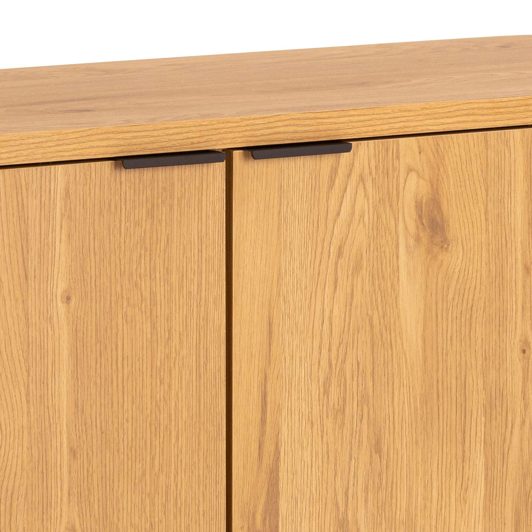 ACTONA GROUP Sideboard »Colima« Anrichte, matt Wildeiche rau Melamin, Gestell Wildeiche, 160x45x80 cm