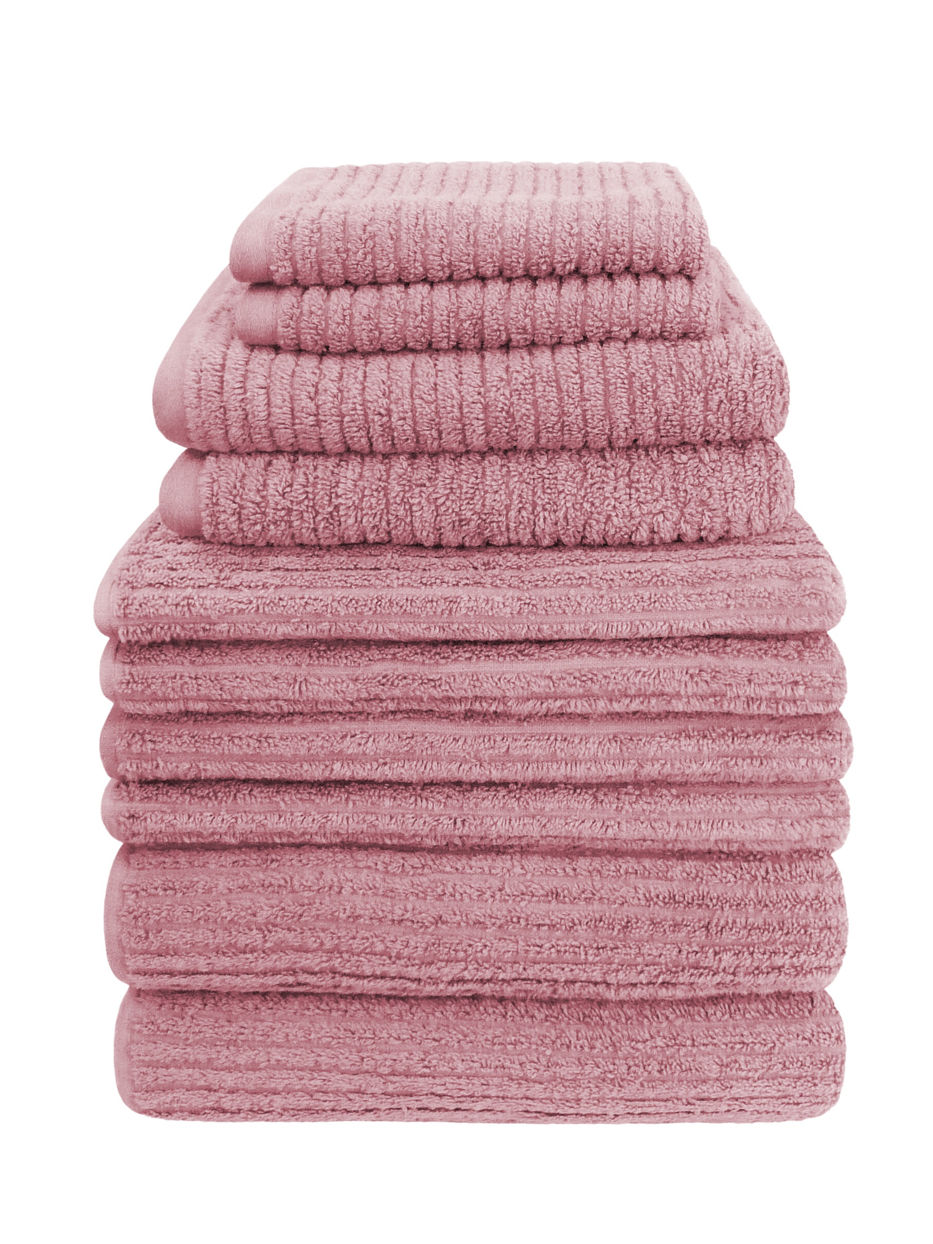 Image of HOME FASHION Handtuch Set »Rippfrottier UNI«, 10 tlg., Frottier bei Ackermann Versand Schweiz