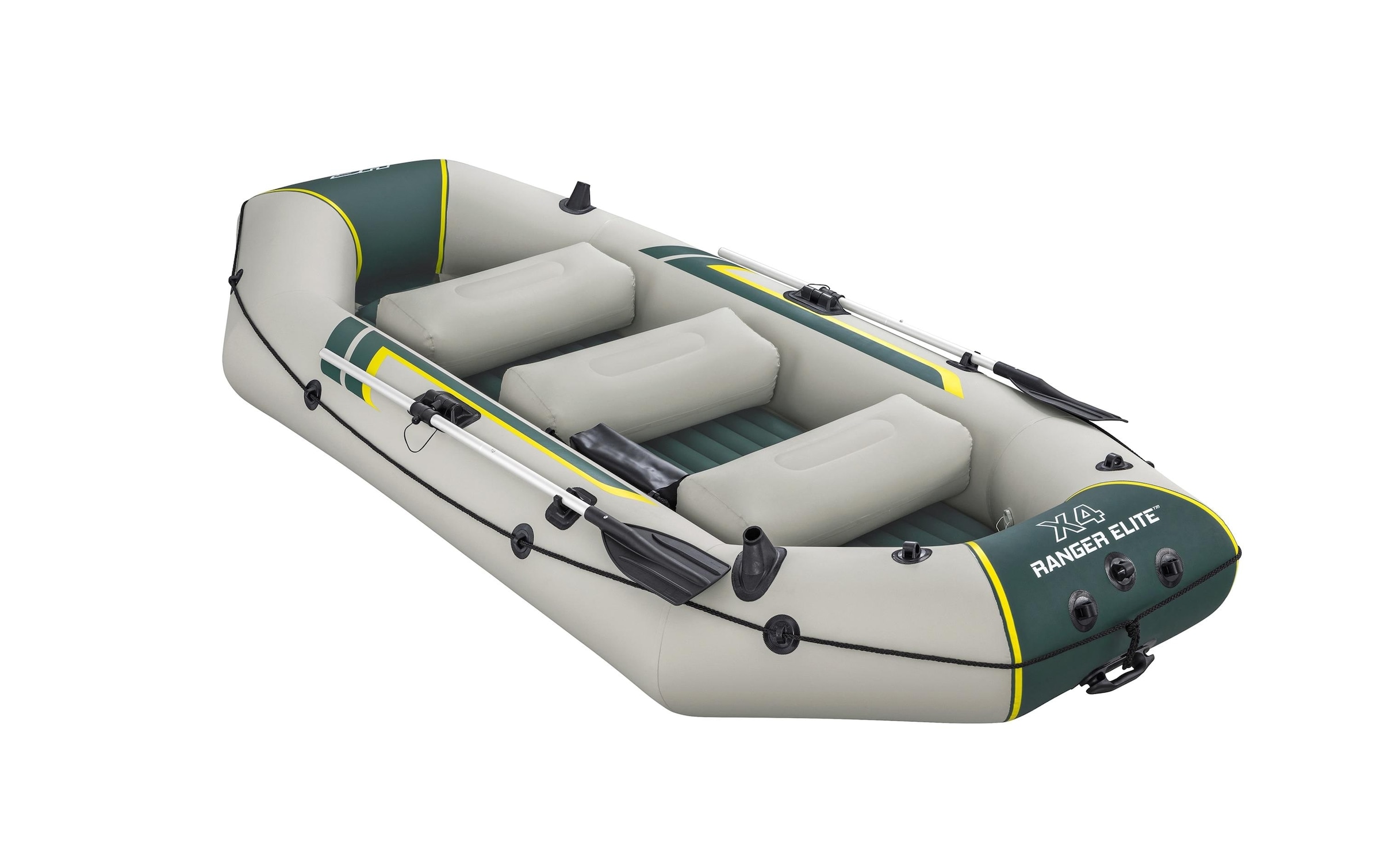 Bestway Schlauchboot »Gummiboot Ranger Elite X4« Stabiles Hydro-Force Boot für Ausflüge auf See und Fluss