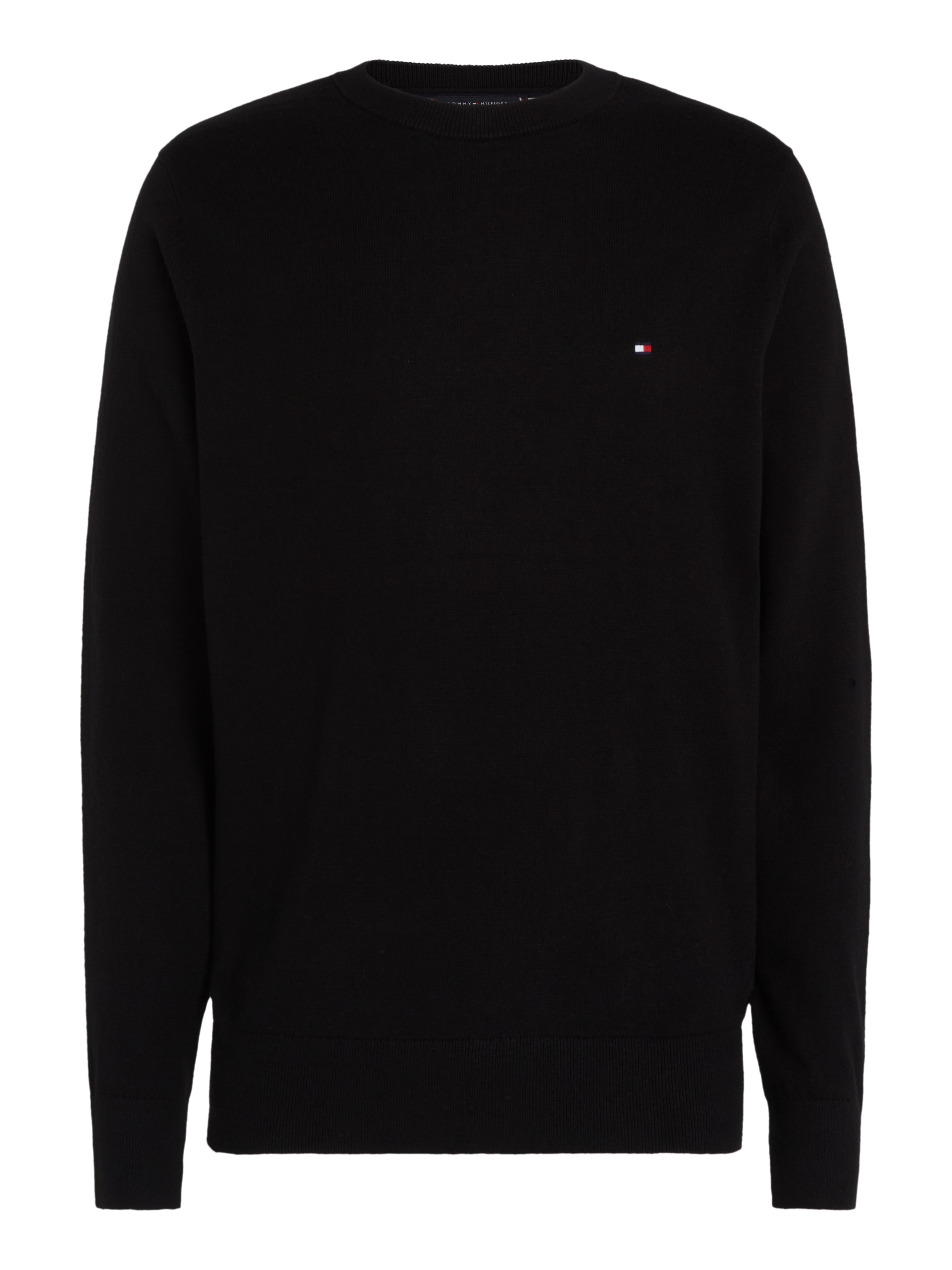 Tommy Hilfiger Pull à col rond »PIMA ORG CTN CASHMERE CREW NECK«