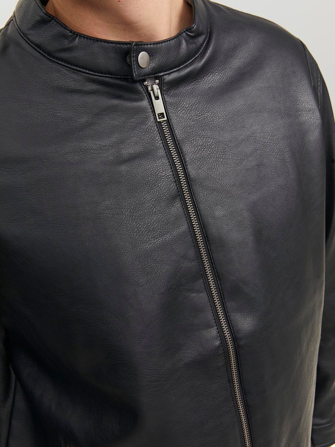 Jack & Jones PlusSize Bikerjacke »JJEROCKY CLEAN JACKET NOOS PLS«