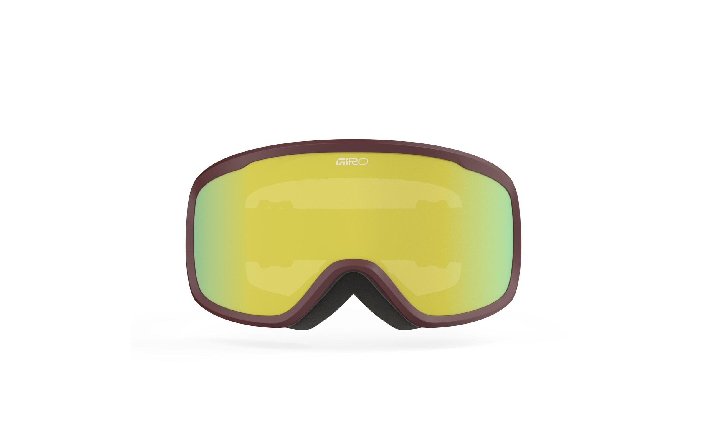 Giro Skibrille »Skibrille Roam W Flash dark maroon faded amber gold S2 S0«