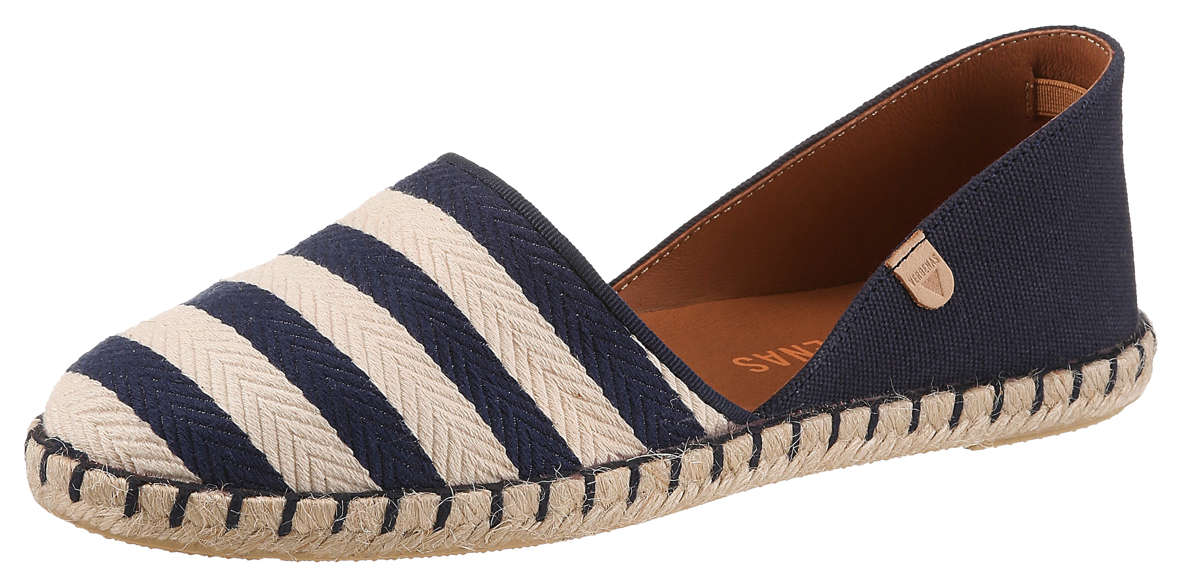 Image of VERBENAS Espadrille "CARMEN" Slipper, Sommerschuh, Urlaubsschuh in maritimer Optik