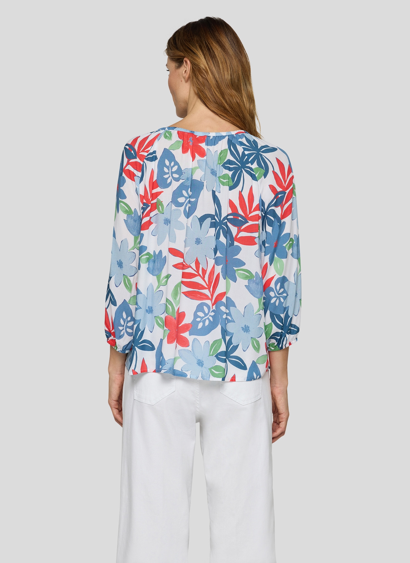 Rabe Blouse classique mit All-Over Print