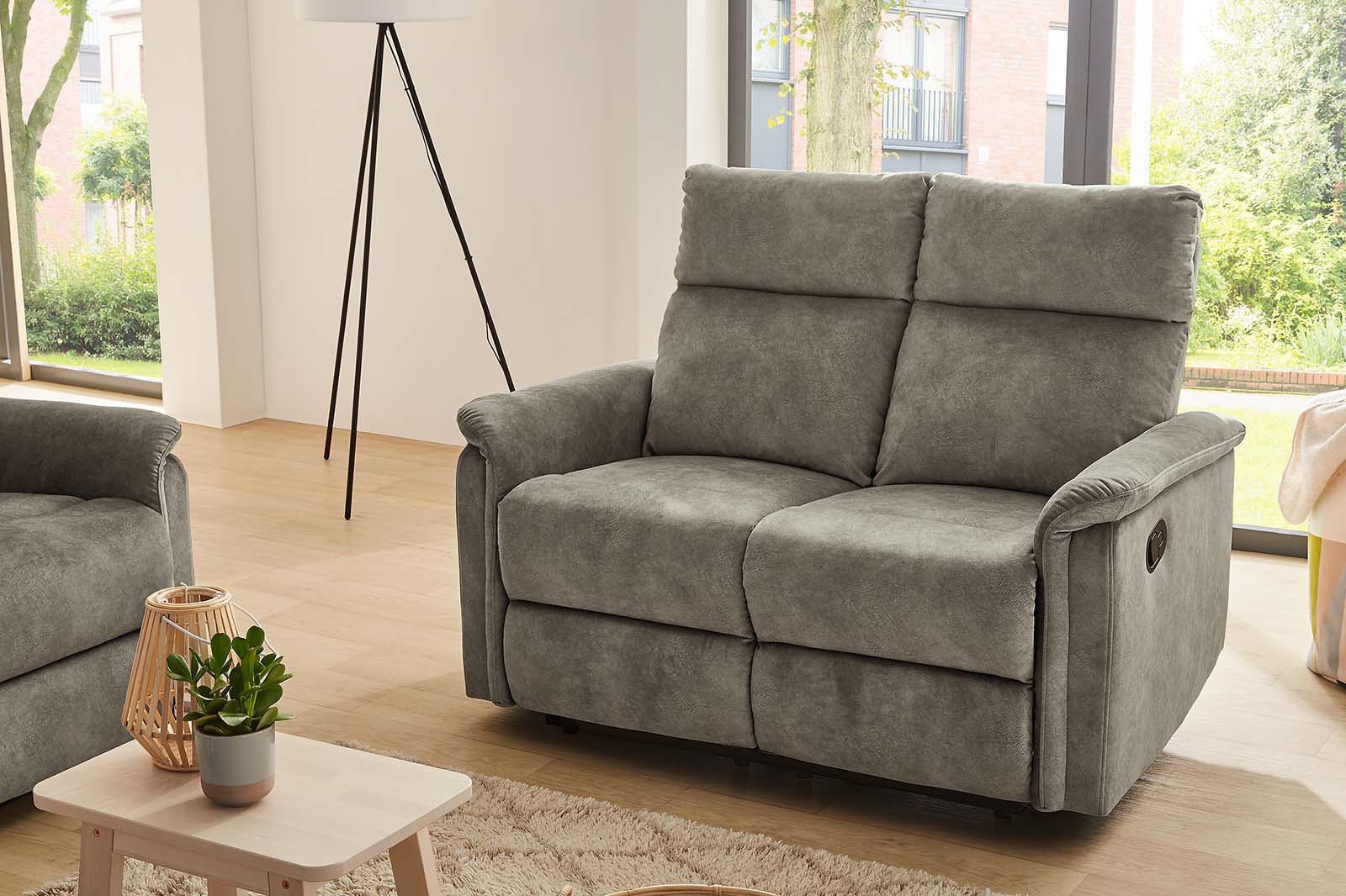 Image of Jockenhöfer Gruppe 2-Sitzer "Amrum, B: 130 cm" mit Relax- & Liegefunktion, Taschenfederkern-Polsterung