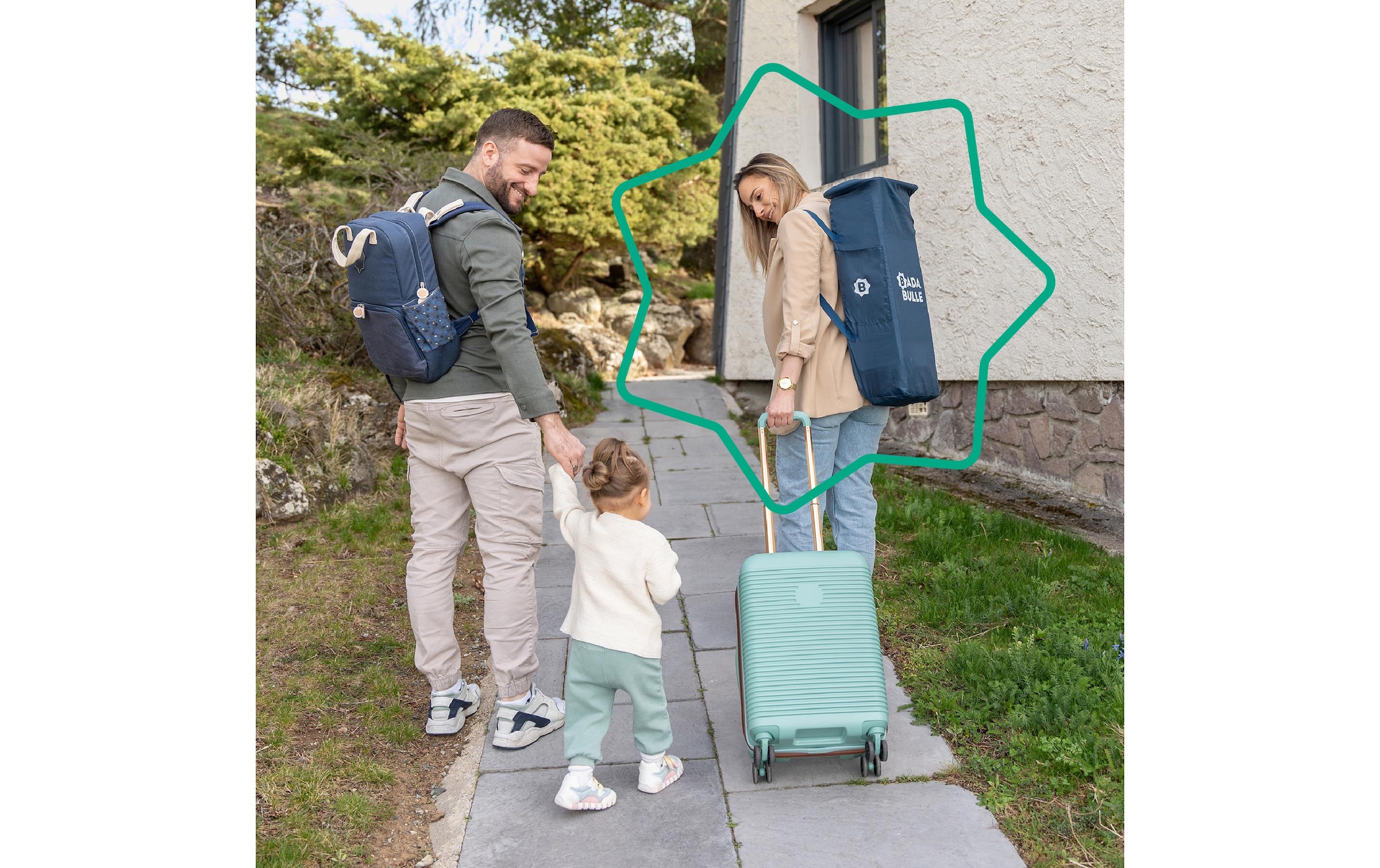 badabulle Baby-Reisebett »Easy Clip«