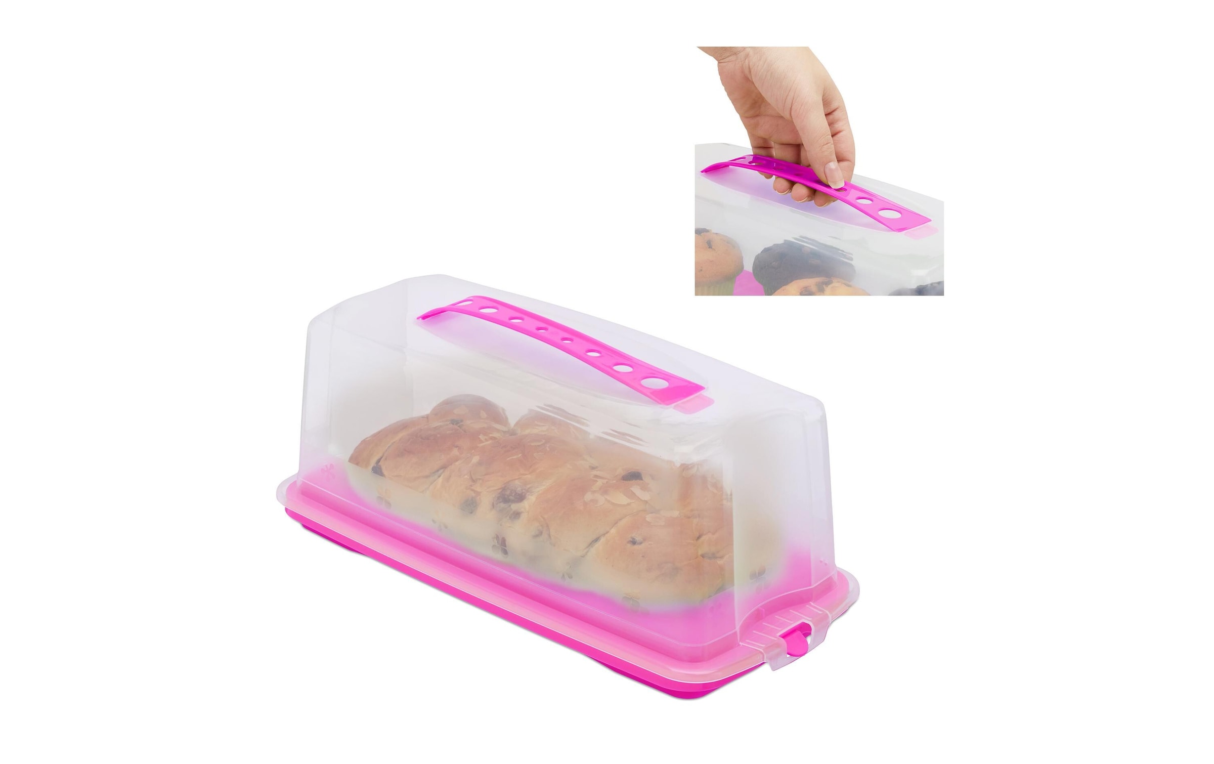 relaxdays Kuchentransportbox, (1 tlg.)