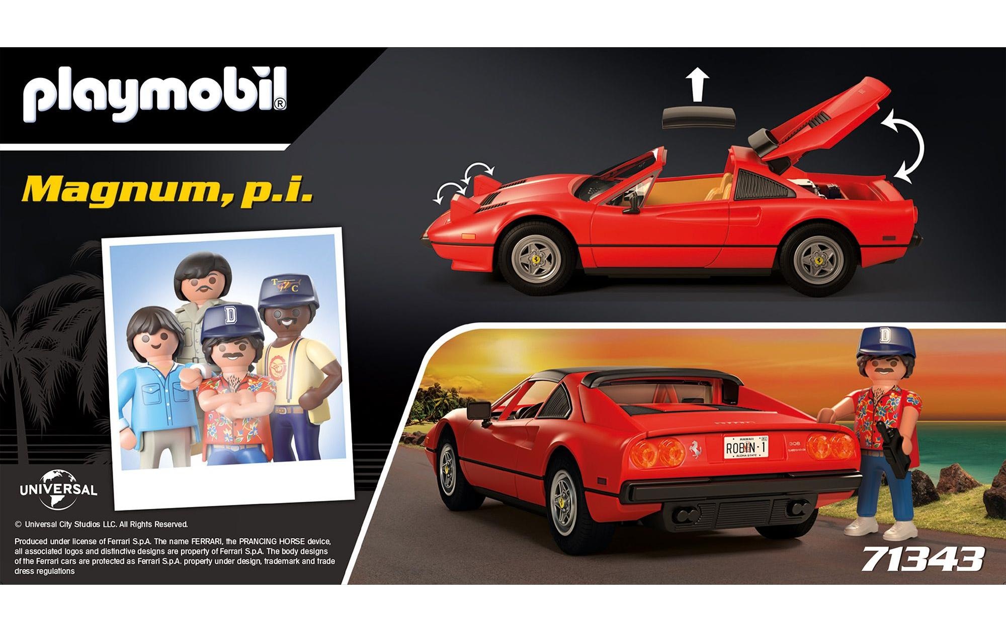 Playmobil® Spielbausteine »Ferrari 308 GTS Quattrovalvole 71343«, (48 St.)