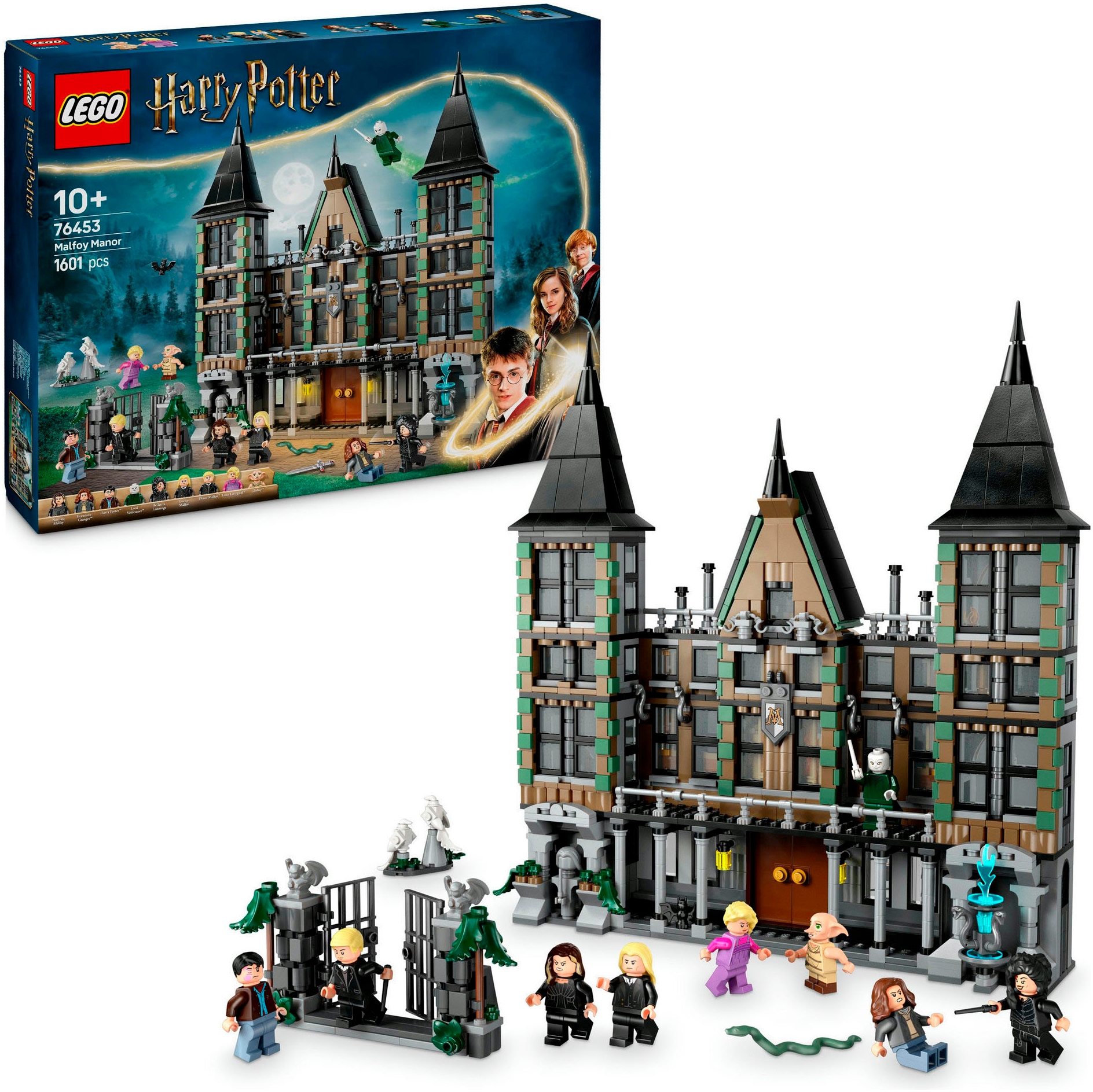 Image of LEGO Konstruktionsspielsteine "Landsitz der Familie Malfoy (76453), LEGO Harry Potter™" Made in Europe