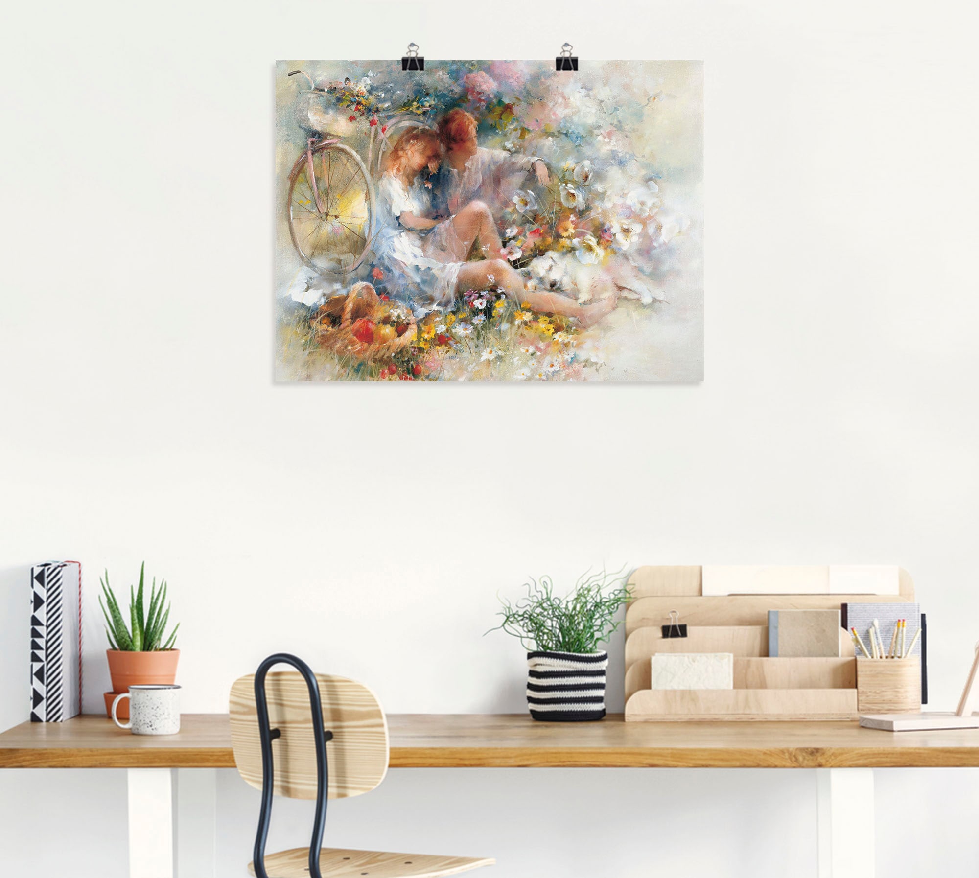 Artland Wandbild »Reise im Frühjahr«, Paar, (1 St.), als Leinwandbild, Poster, Wandaufkleber in verschied. Grössen