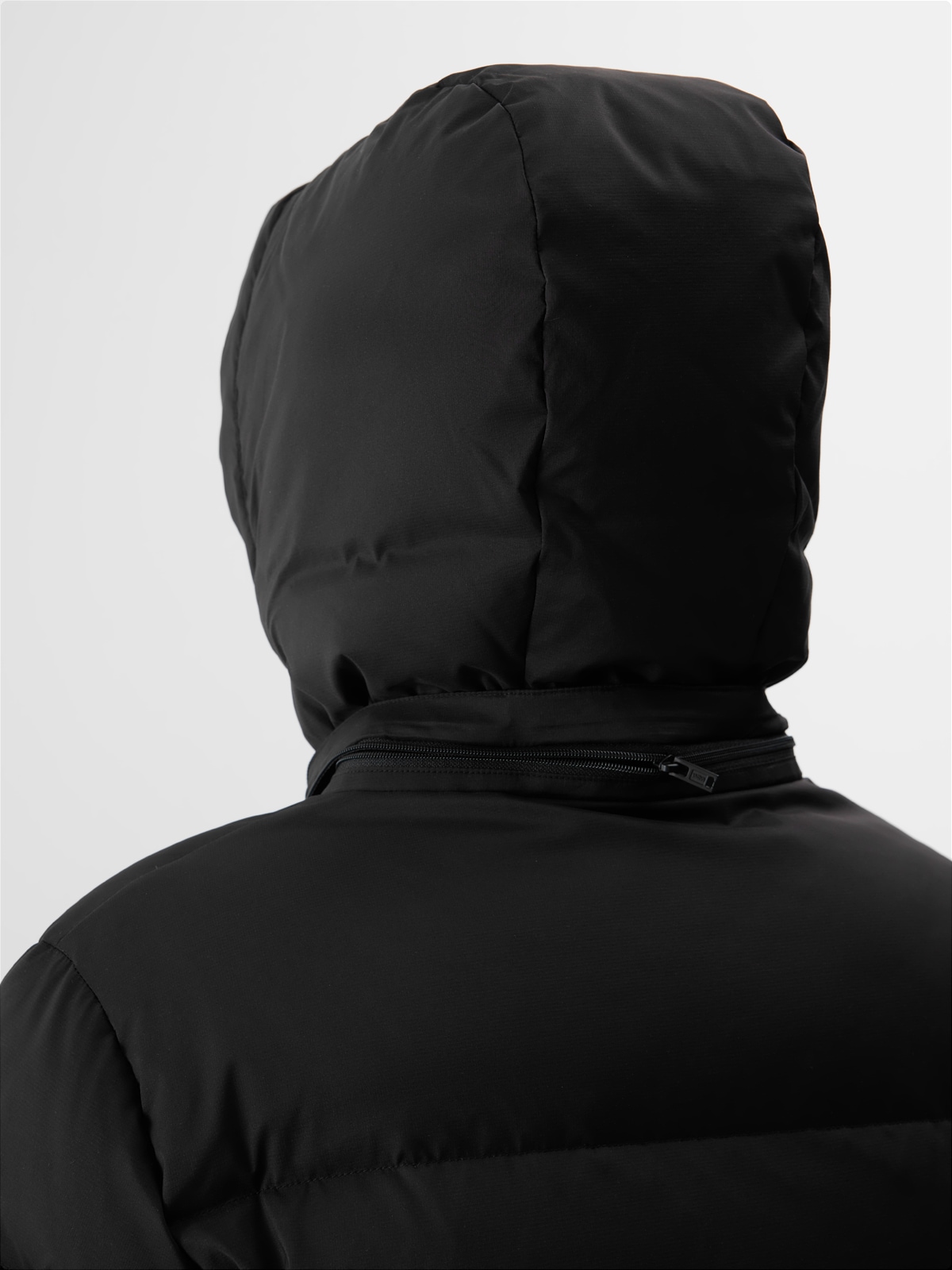 4F Daunenjacke, mit Kapuze, Winterjacke