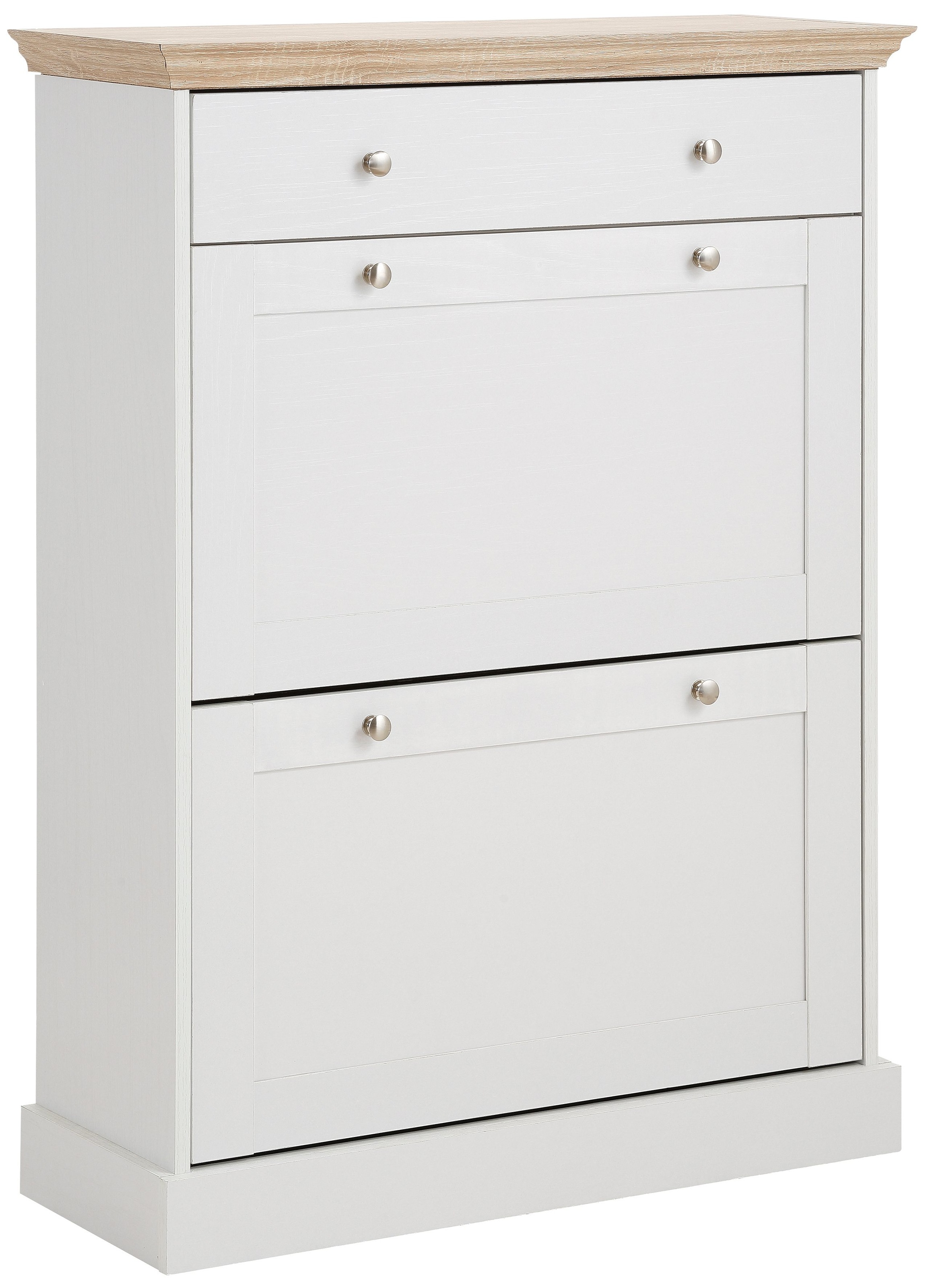 Image of Home affaire Schuhkommode »Binz«, mit schönen Metallgriffen und vielen Stauraummöglichkeiten, Höhe 105 cm bei Ackermann Versand Schweiz