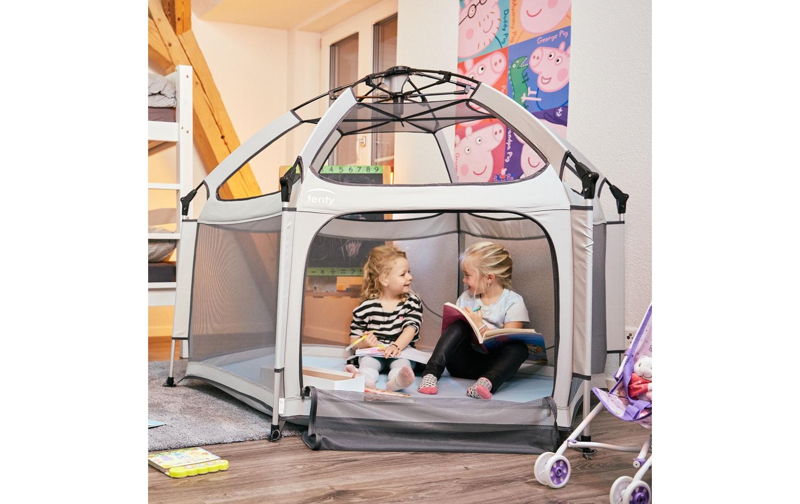   Parc pour bébé »tenty Set inkl. Matratze und Dach« Der neue Lieblingsplatz deines Kindes