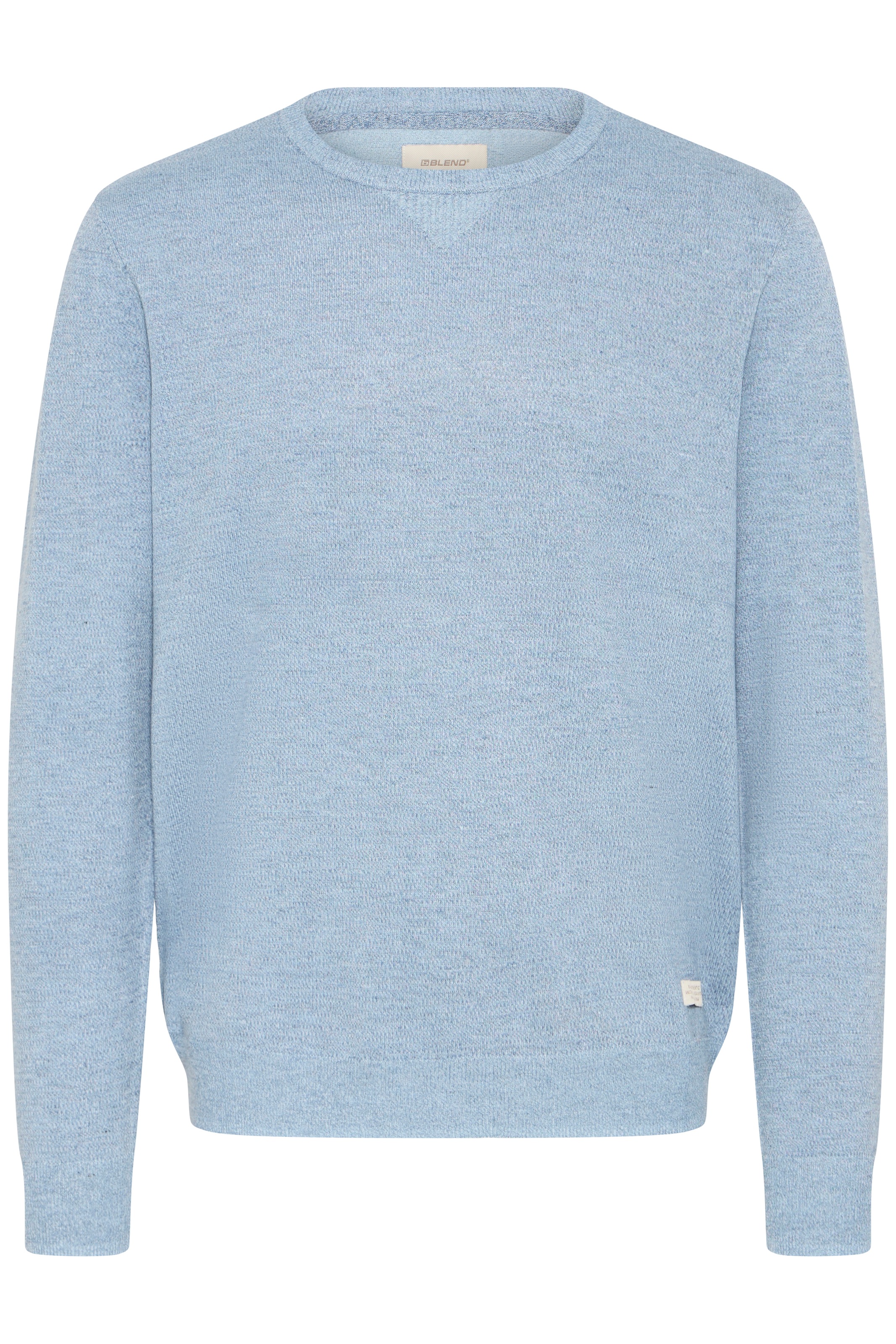 Blend Rundhalspullover »Pullover« Kunstfaser,