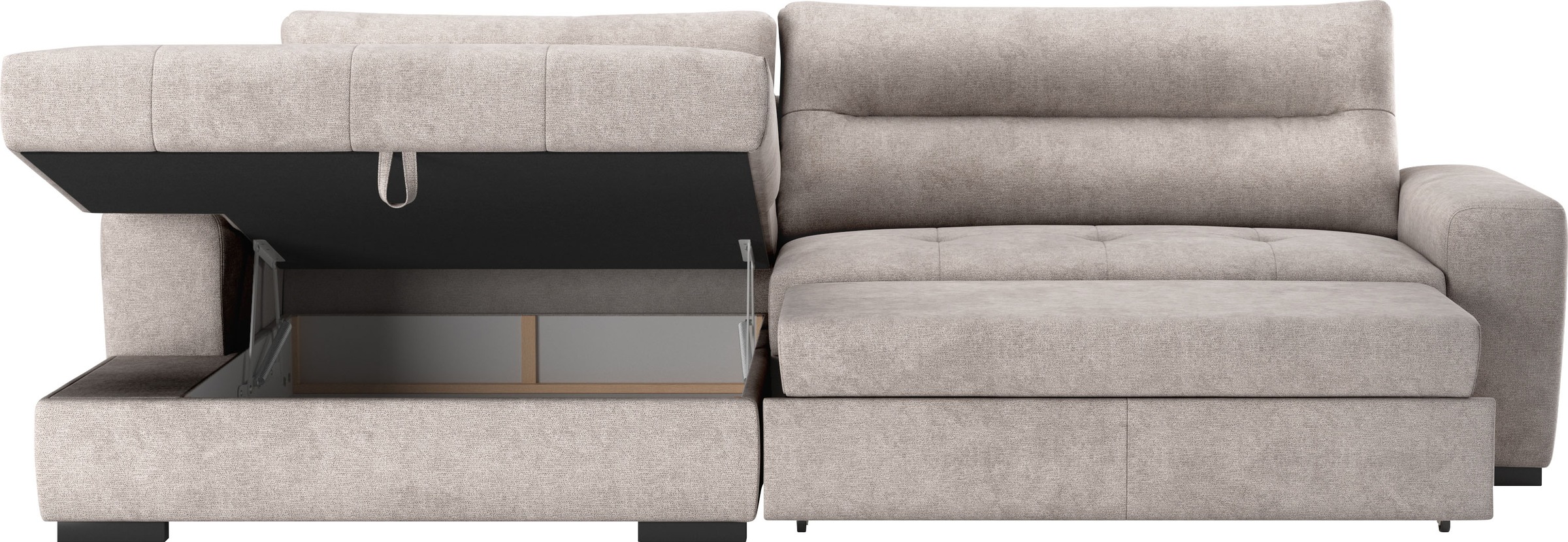COTTA Ecksofa »Cappa L-Form«, wahlweise mit Bettfunktion & Bettkasten