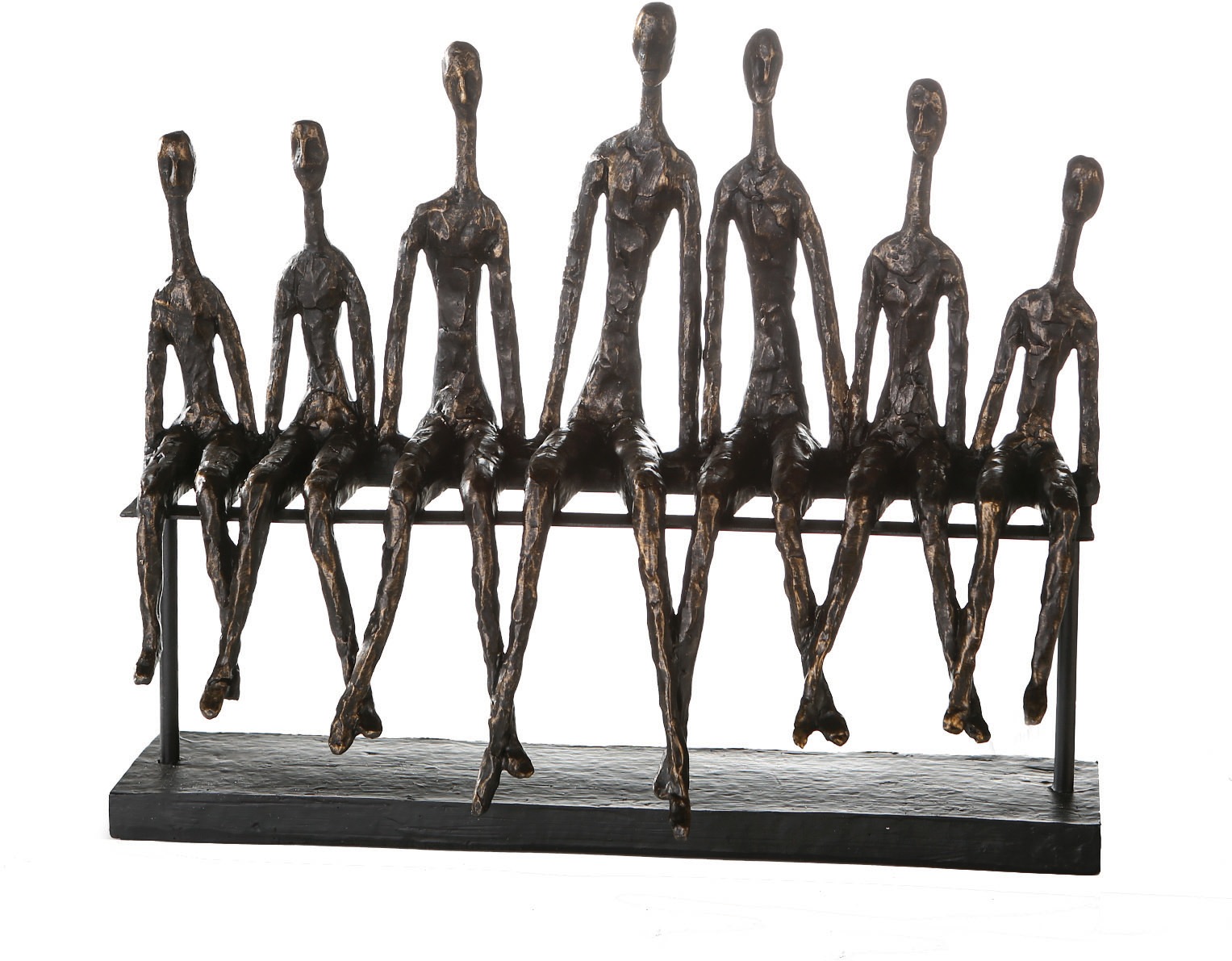 cm, Dekoobjekt, mit Dekofigur »Skulptur Gilde Community«, Wohnzimmer Casablanca Höhe by Spruchanhänger, 35