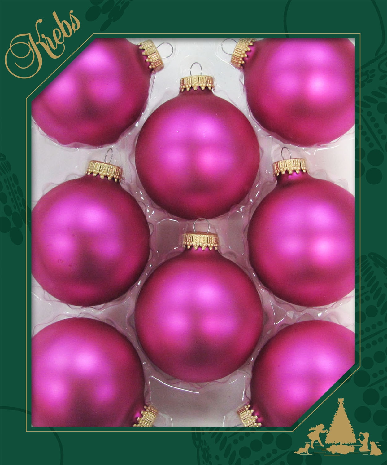 Krebs Glas Lauscha Weihnachtsbaumkugel »CBK70279« aus Glas