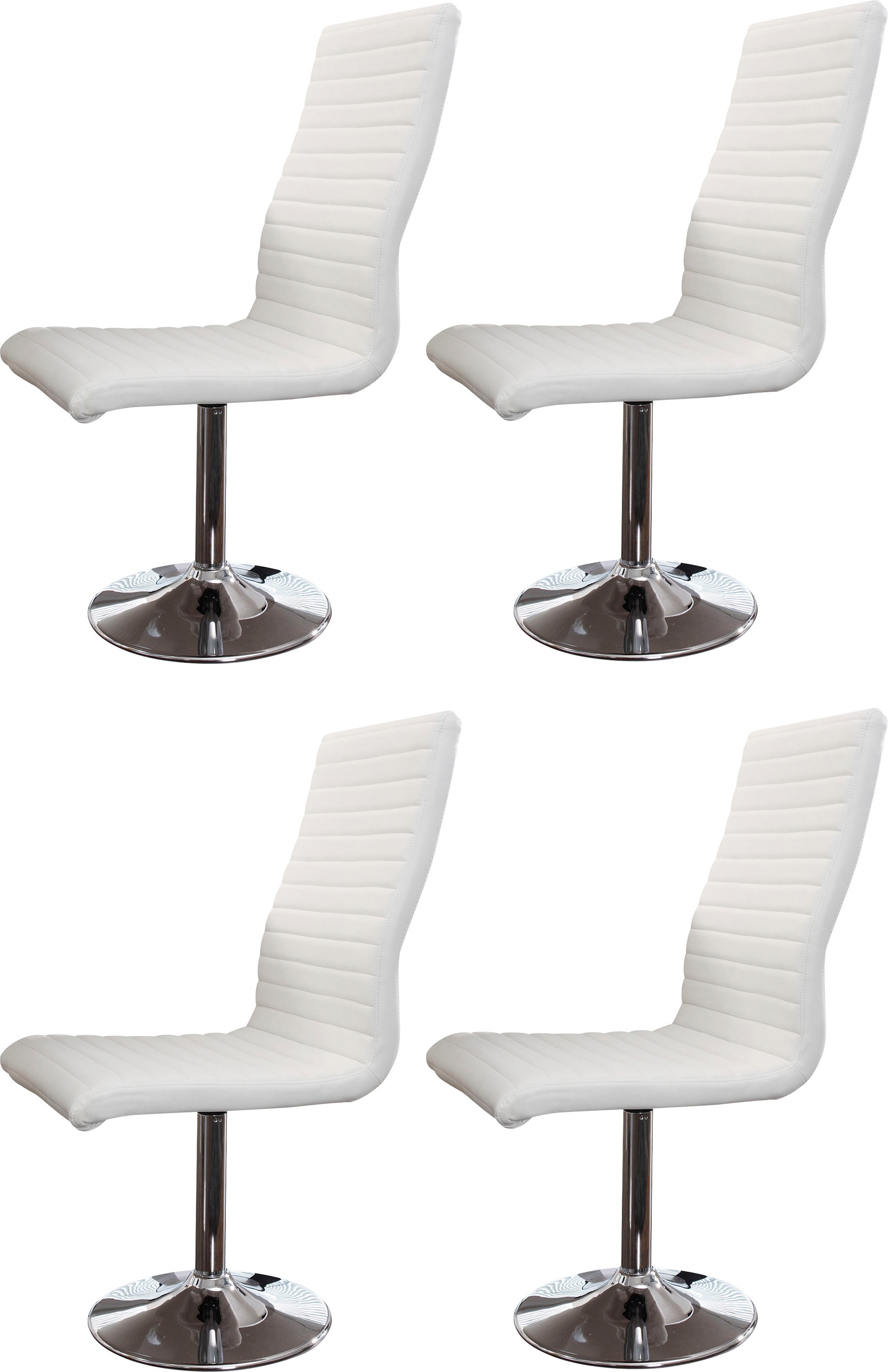 SalesFever Essgruppe, (Set, 5 tlg.), Tisch mit Ausziehfunktion