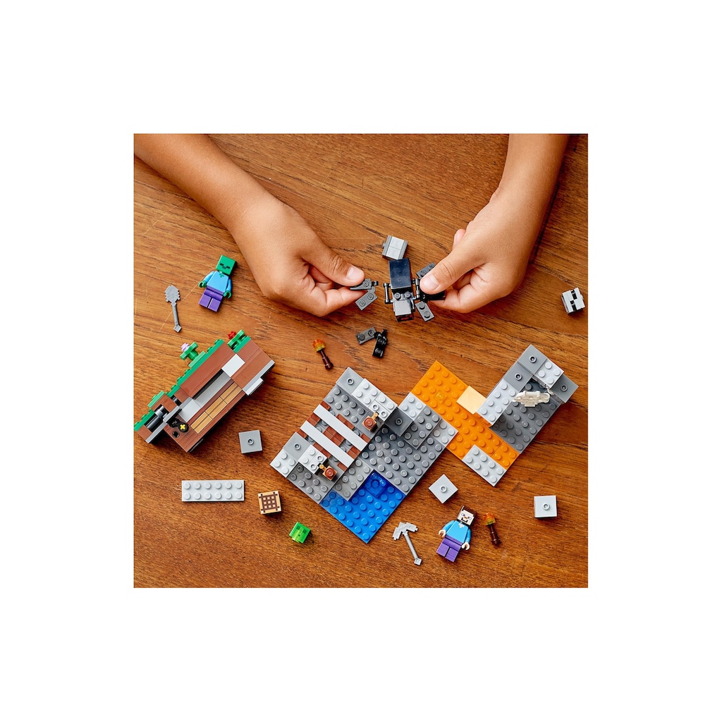 LEGO® Konstruktionsspielsteine »Die verlassene Mine«