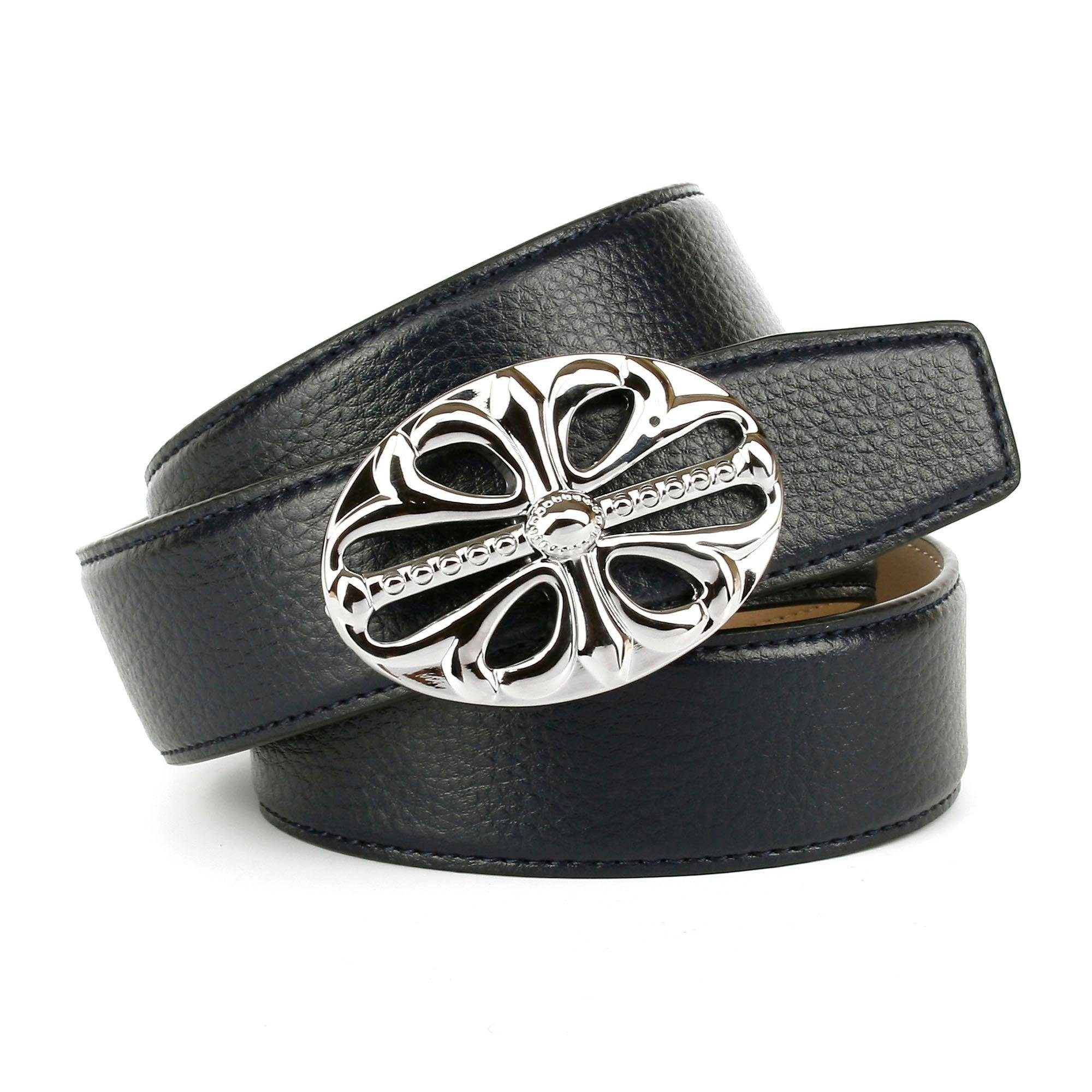 Image of Anthoni Crown Ledergürtel, in schwarz mit Unterführung bei Ackermann Versand Schweiz