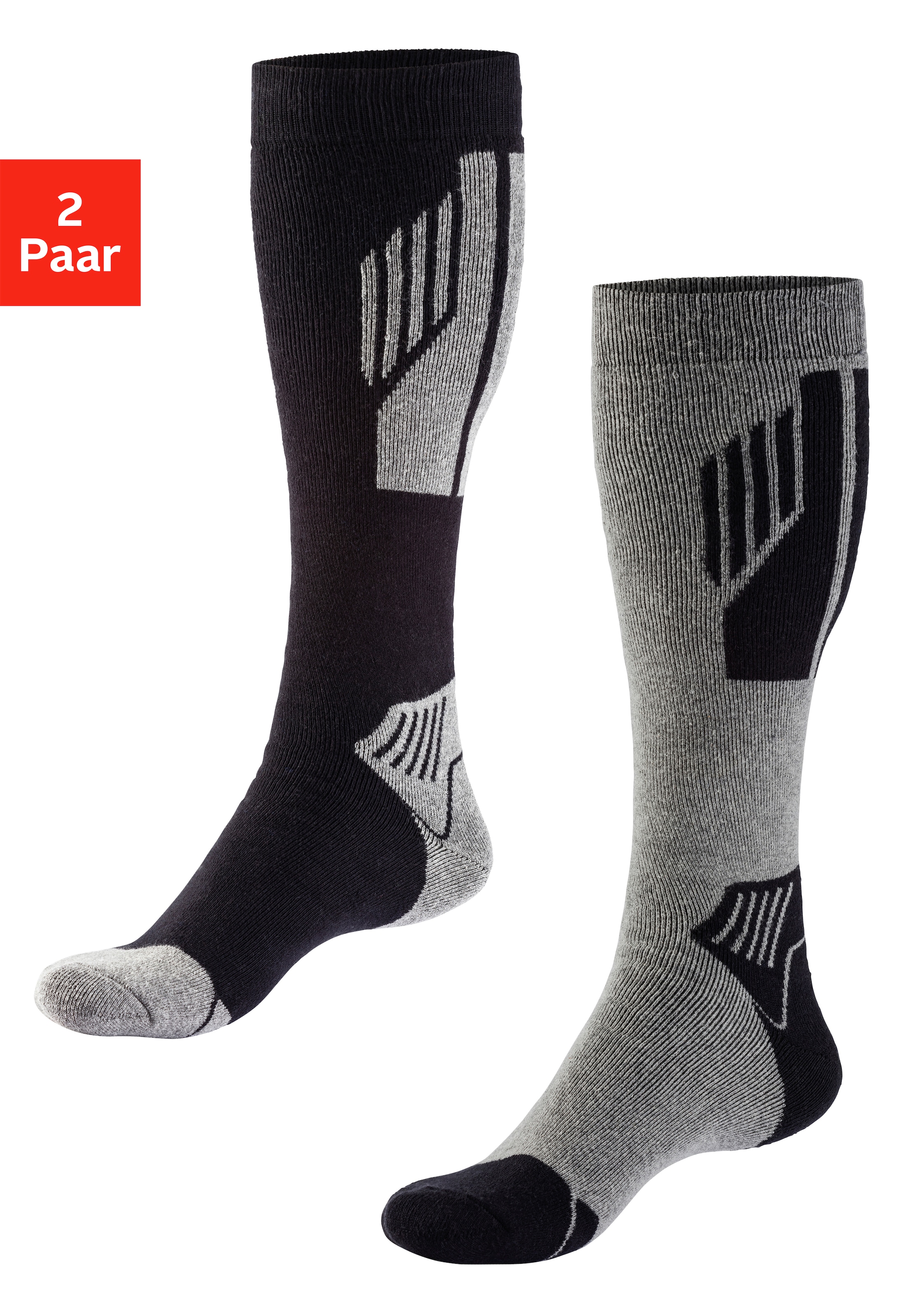 Image of H.I.S Skistrümpfe "Damen und Herrensocken Vollfrottee" Packung, 2 Stk. tlg. mit bequemem Vollfrottee