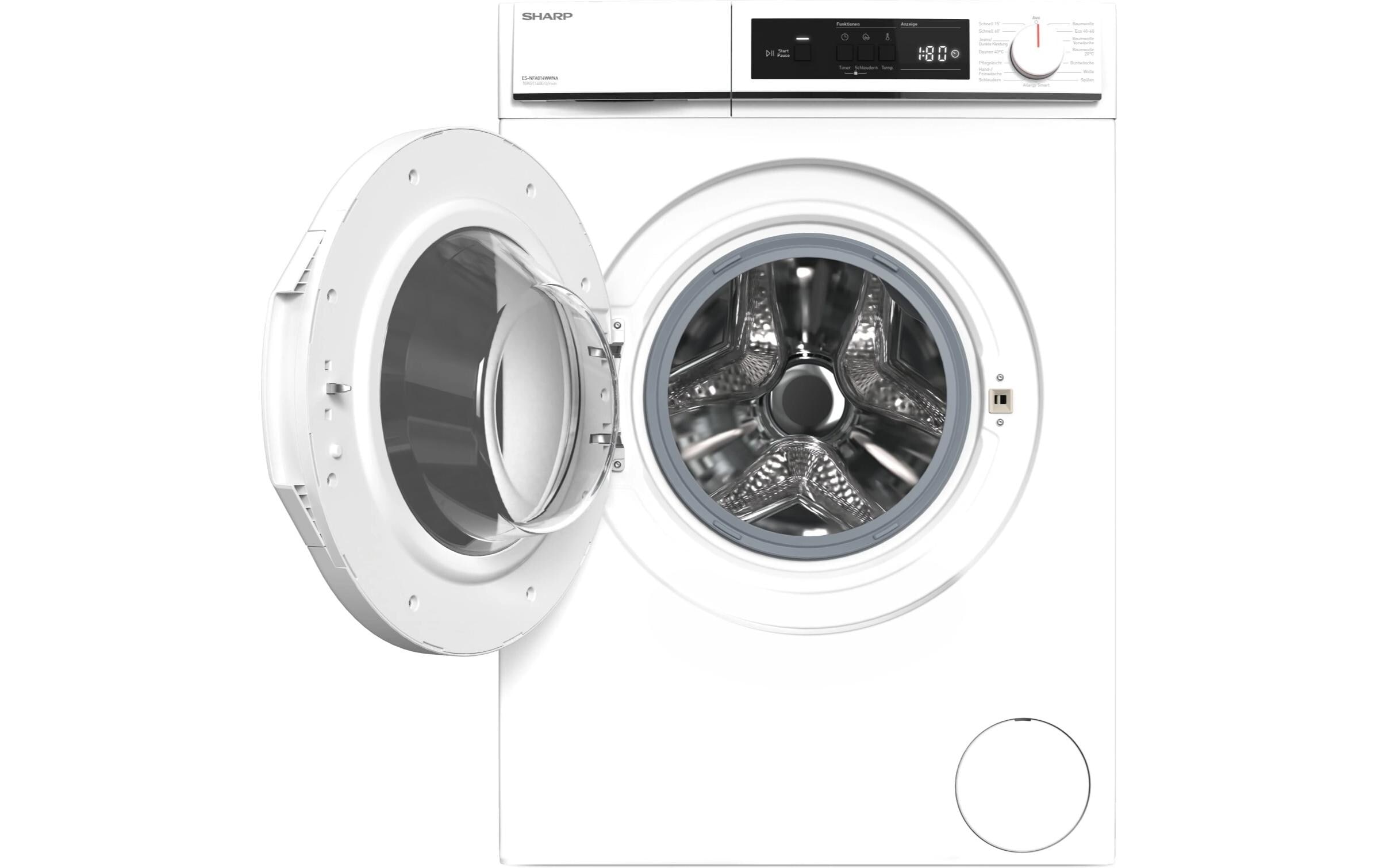   Waschmaschine »ES-NFA014WWNA-CH Links« 10 kg 1400 U/min