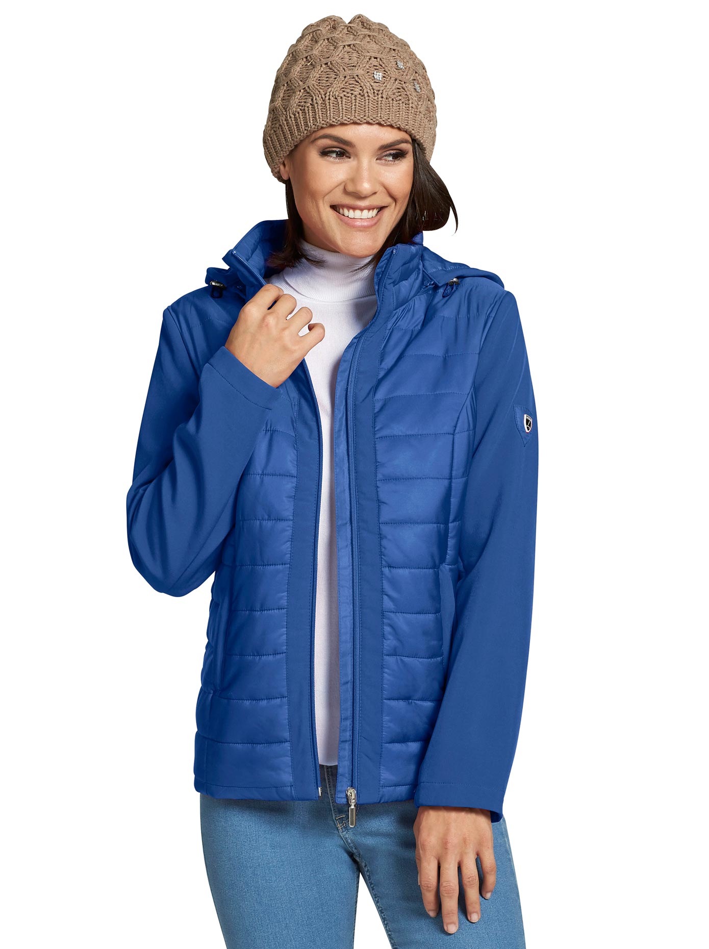 Jacke aus wattierter Stepp-Qualität