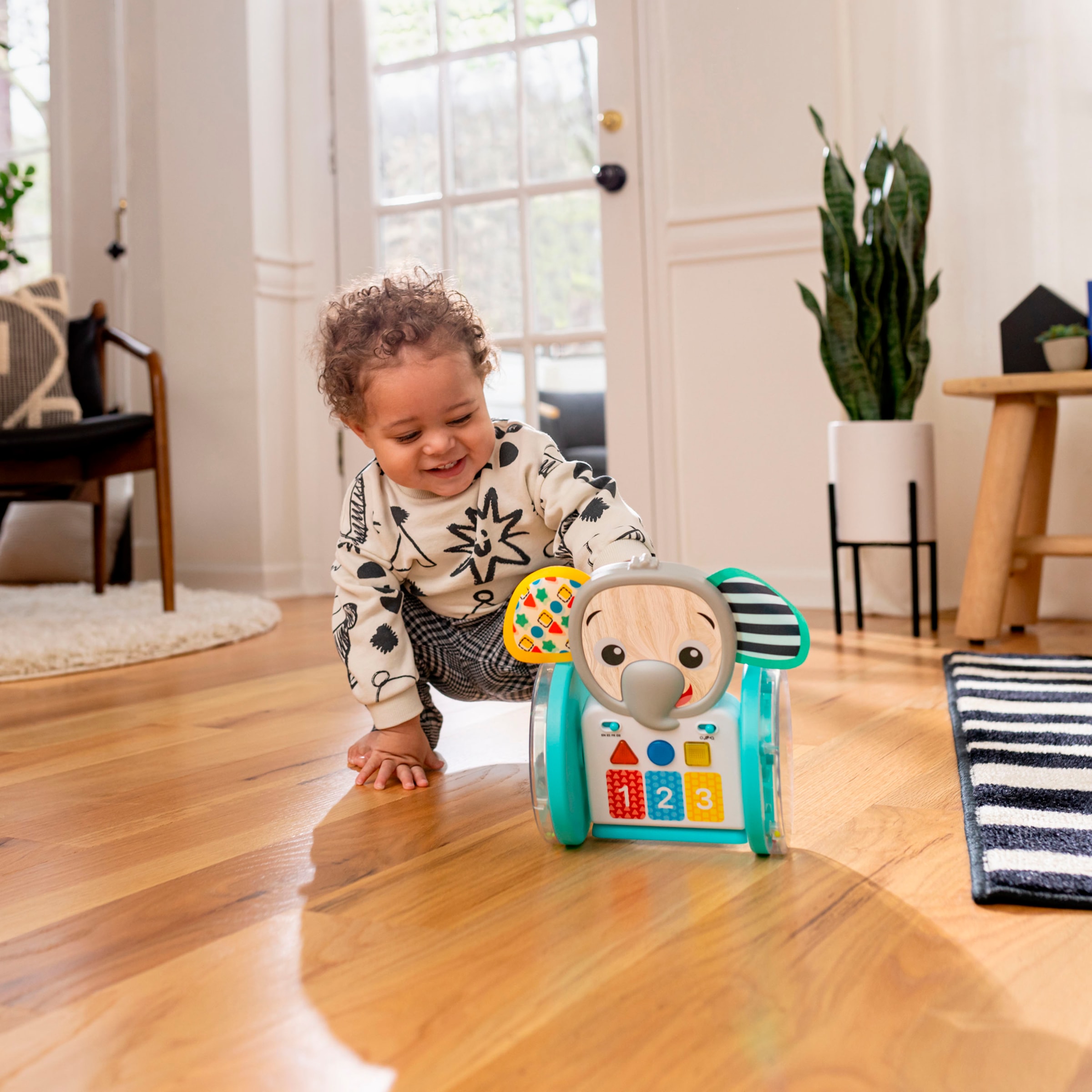 Baby Einstein Jouets éducatifs »Chase & Tap Earl  Interactive Crawling Toy«