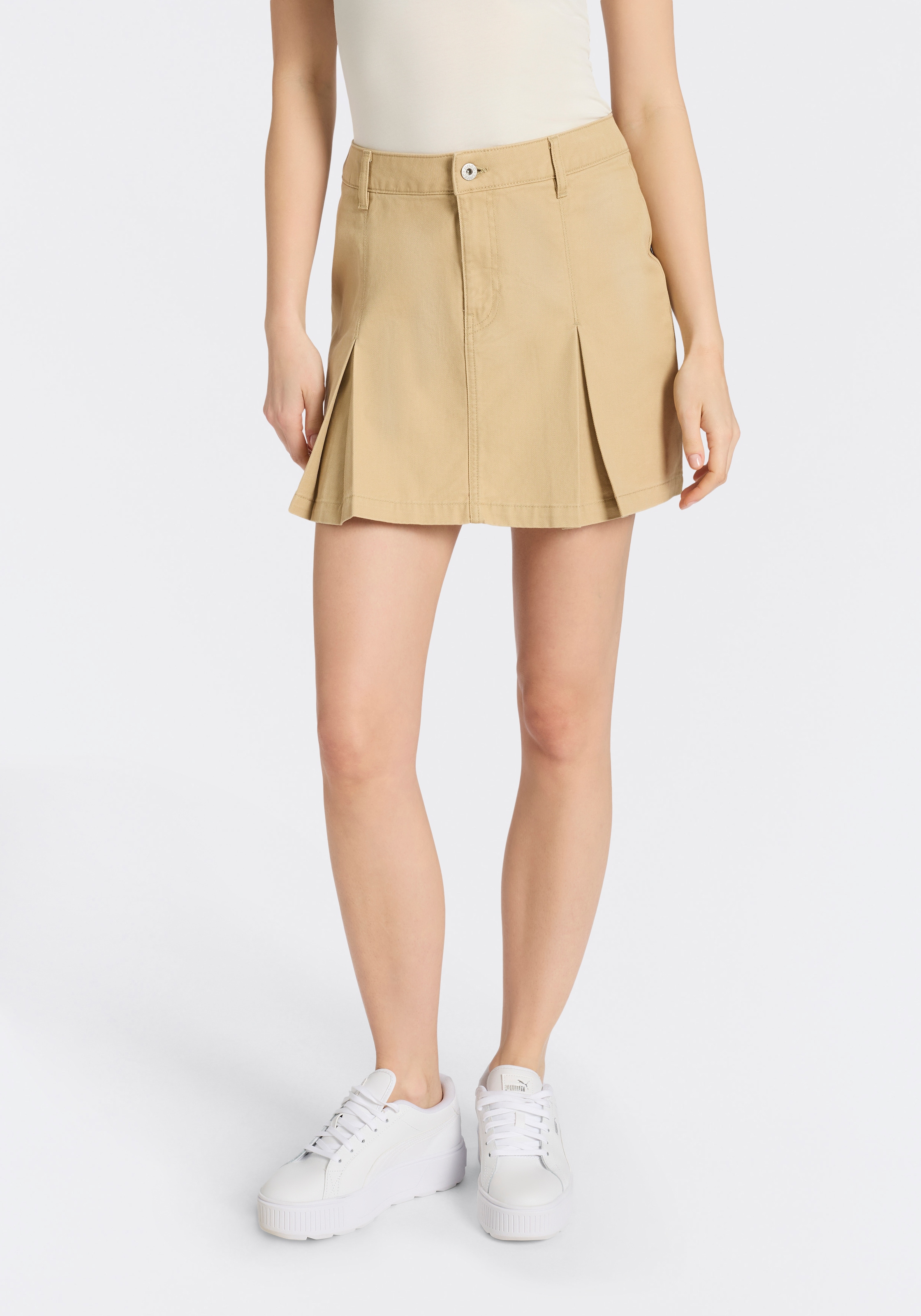 Image of HUGO Minirock "Rundale" mit Falten, Mid Waist