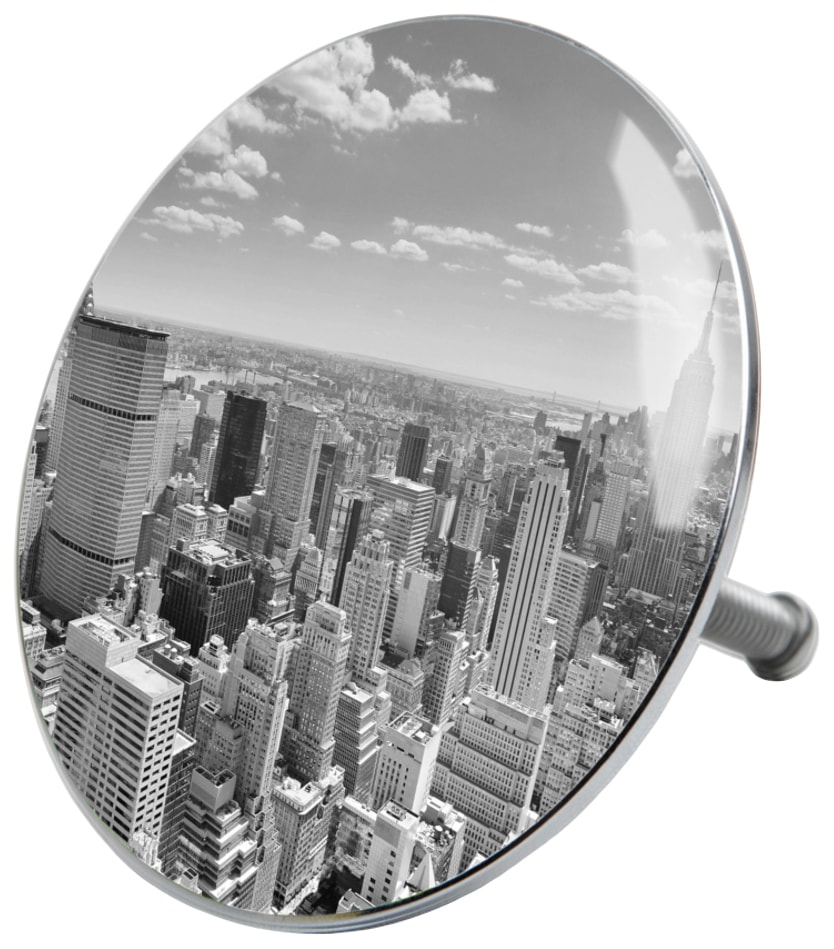 Image of Sanilo Badewannenstöpsel "Skyline New York" Ø 7,2 cm