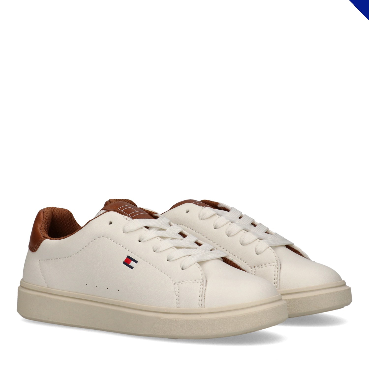 Image of Tommy Hilfiger Sneaker Schnürschuh, Halbschuh Retro Sneaker mit Logoverzierung