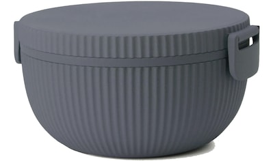 Salatschüssel »bioloco plant deluxe bowl - dark grey«, 1 tlg., aus Kunststoff