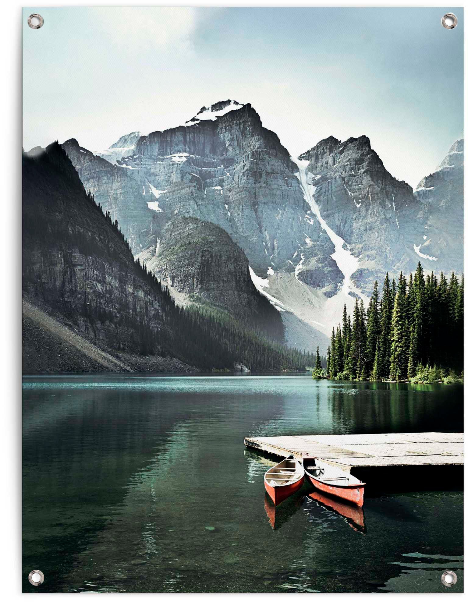 Image of Reinders Poster "Lake Moraine"