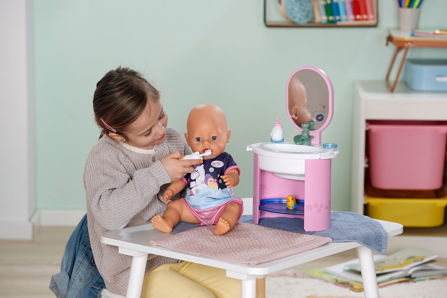 Baby Born Centre de jeux pour poupées »Handwaschbecken«