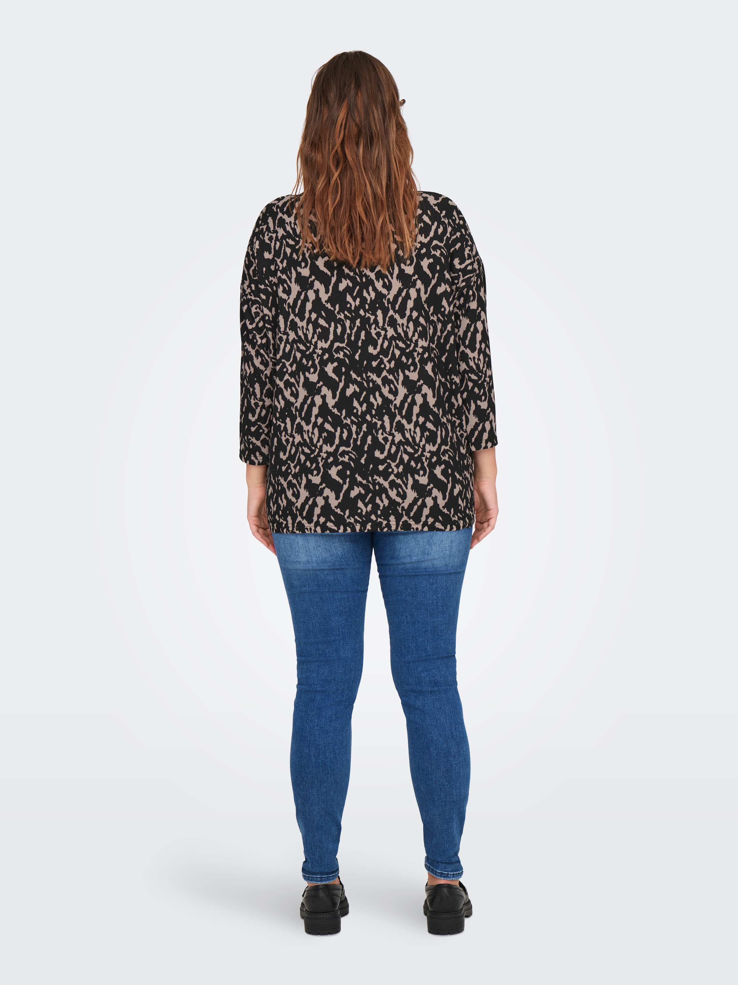 ONLY CARMAKOMA 3/4-Arm-Shirt »CARALBA 3/4 TOP NOOS«