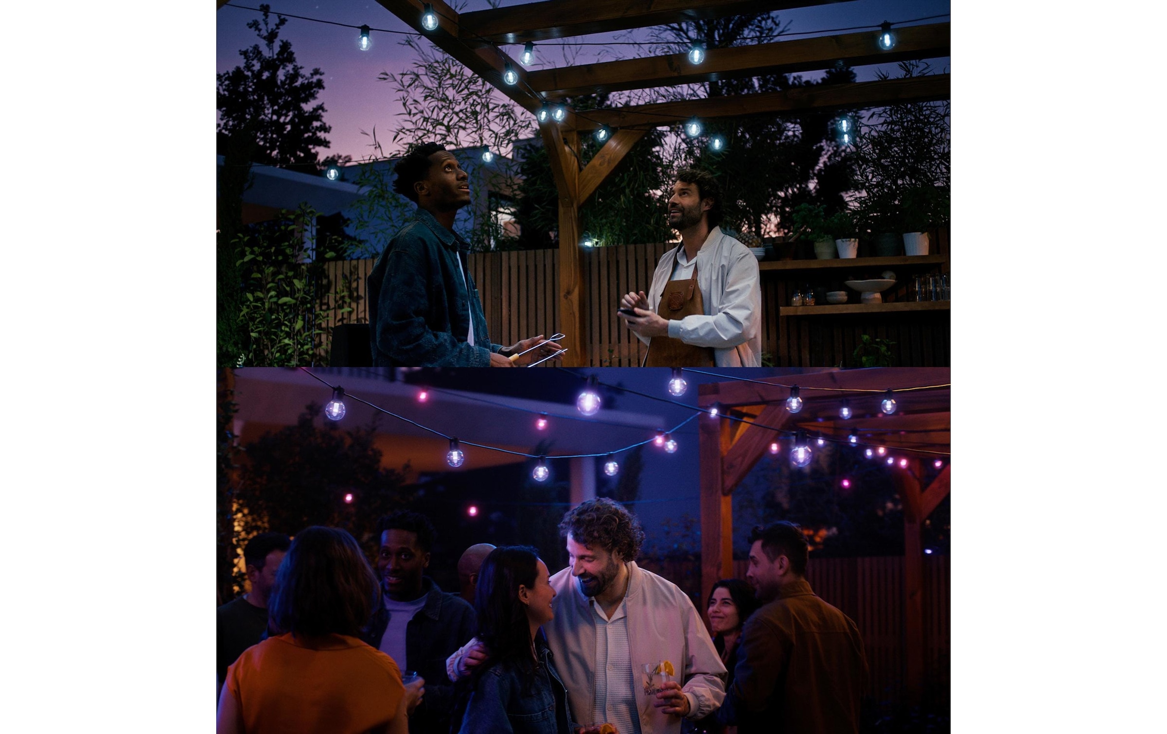 Philips Hue Guirlande lumineuse LED »Festavia Globe Outdoor 14 m CH«