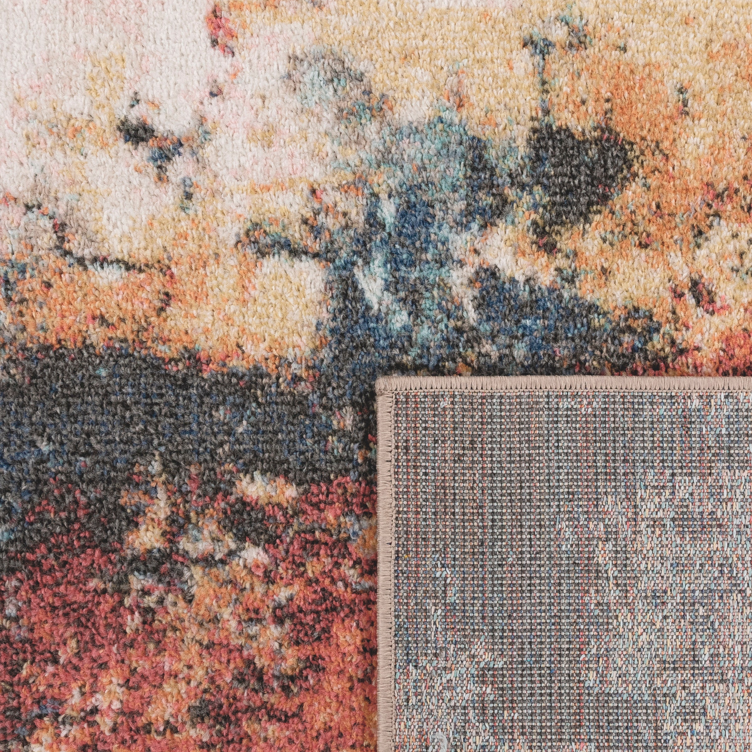 Paco Home Teppich »Ryan 934« rechteckig 12 mm Höhe Kurzflor, modernes abstraktes Design, Wohnzimmer, Schlafzimmer