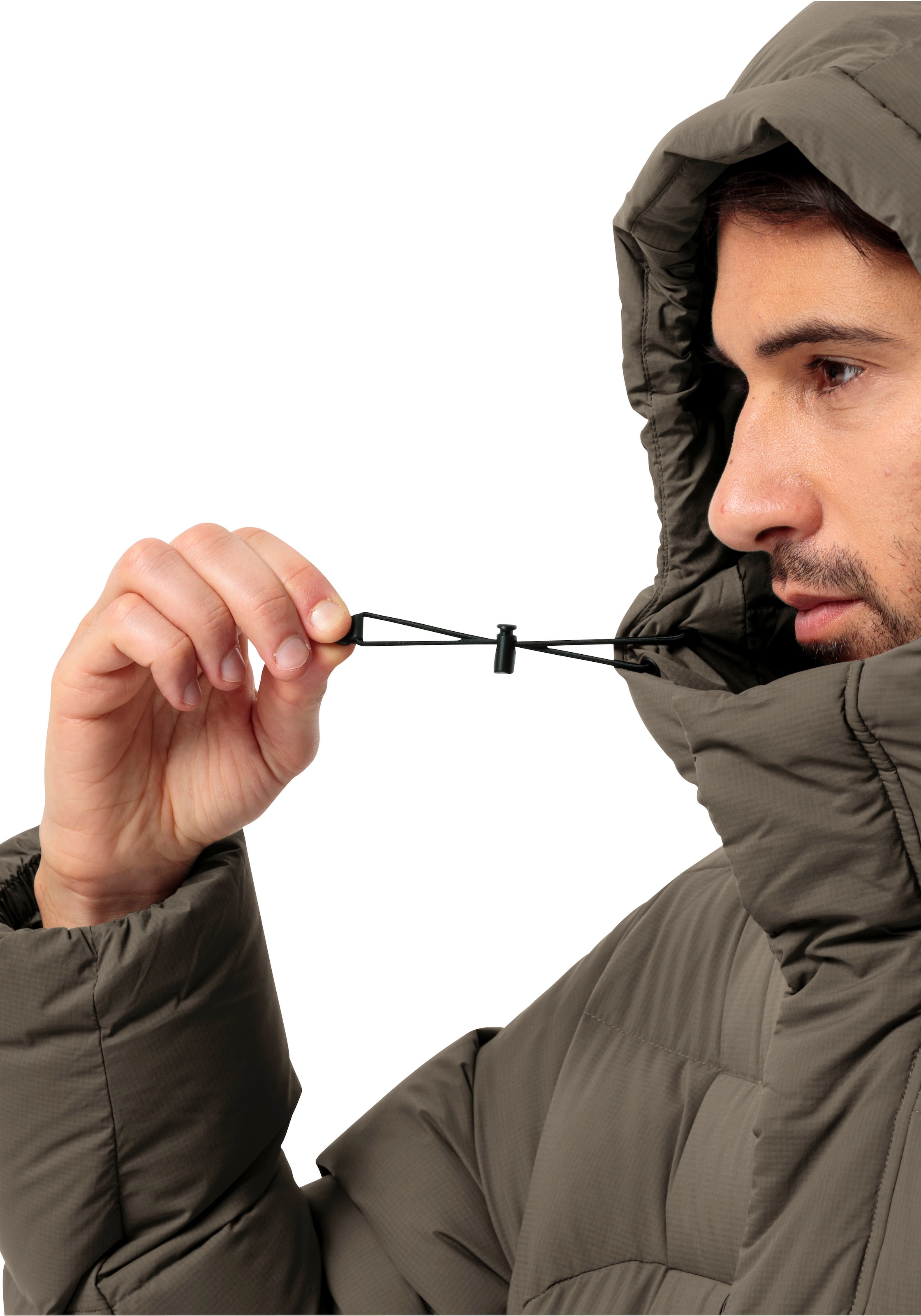 Jack Wolfskin Daunenjacke »ROEMERTOR JKT M«, mit Kapuze, mit Kapuze