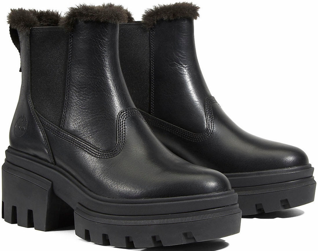 Image of Timberland Chelseaboots "Everleigh BT Wrm Ln Chls" Stiefelette, Winterschuhe, Ankle Boots