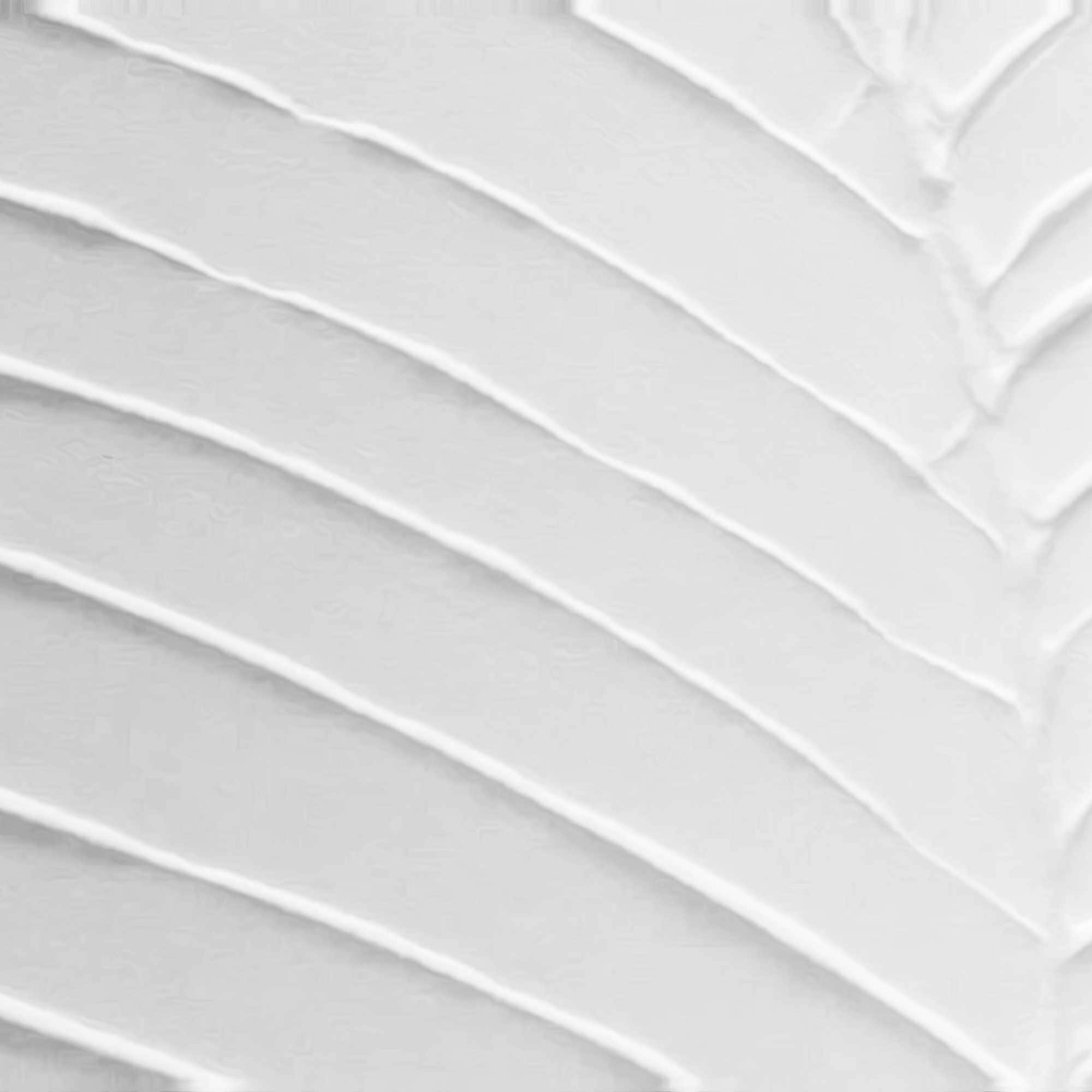 Reinders! Wandbild »Blattadern« Wohnzimmer - Weiss - MDF - Blumen und Pflanzen - 30x40 cm