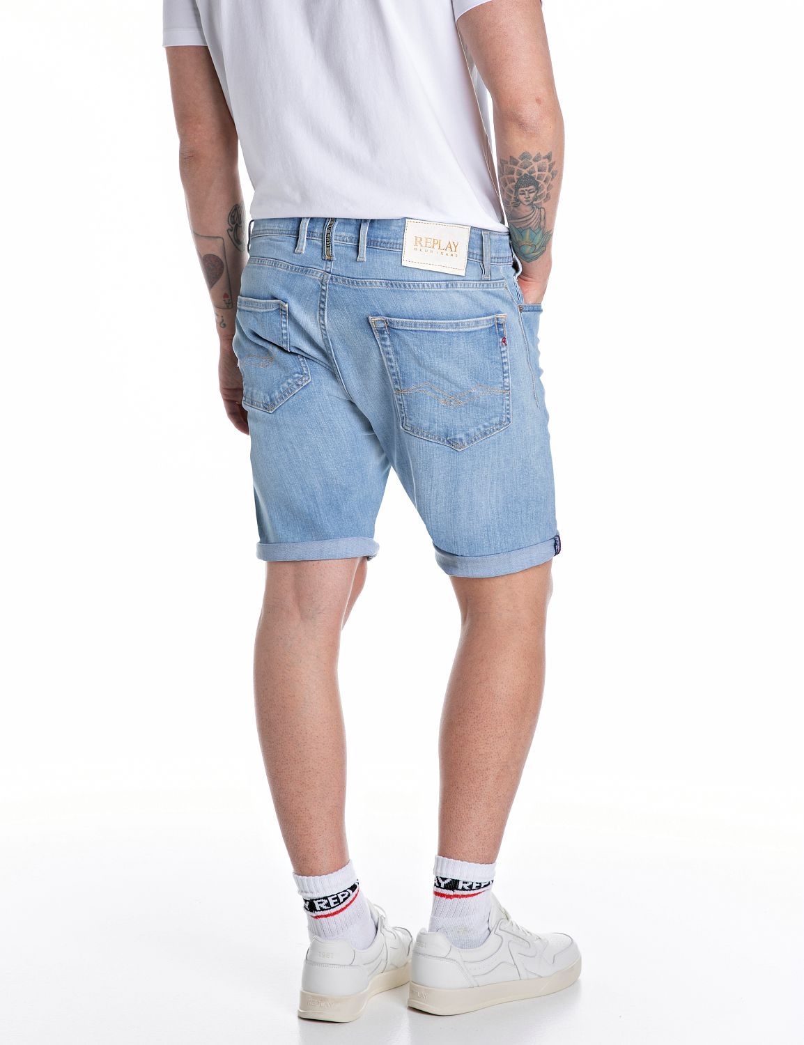 Replay Shorts, im klassischen 5-Pocket-Design