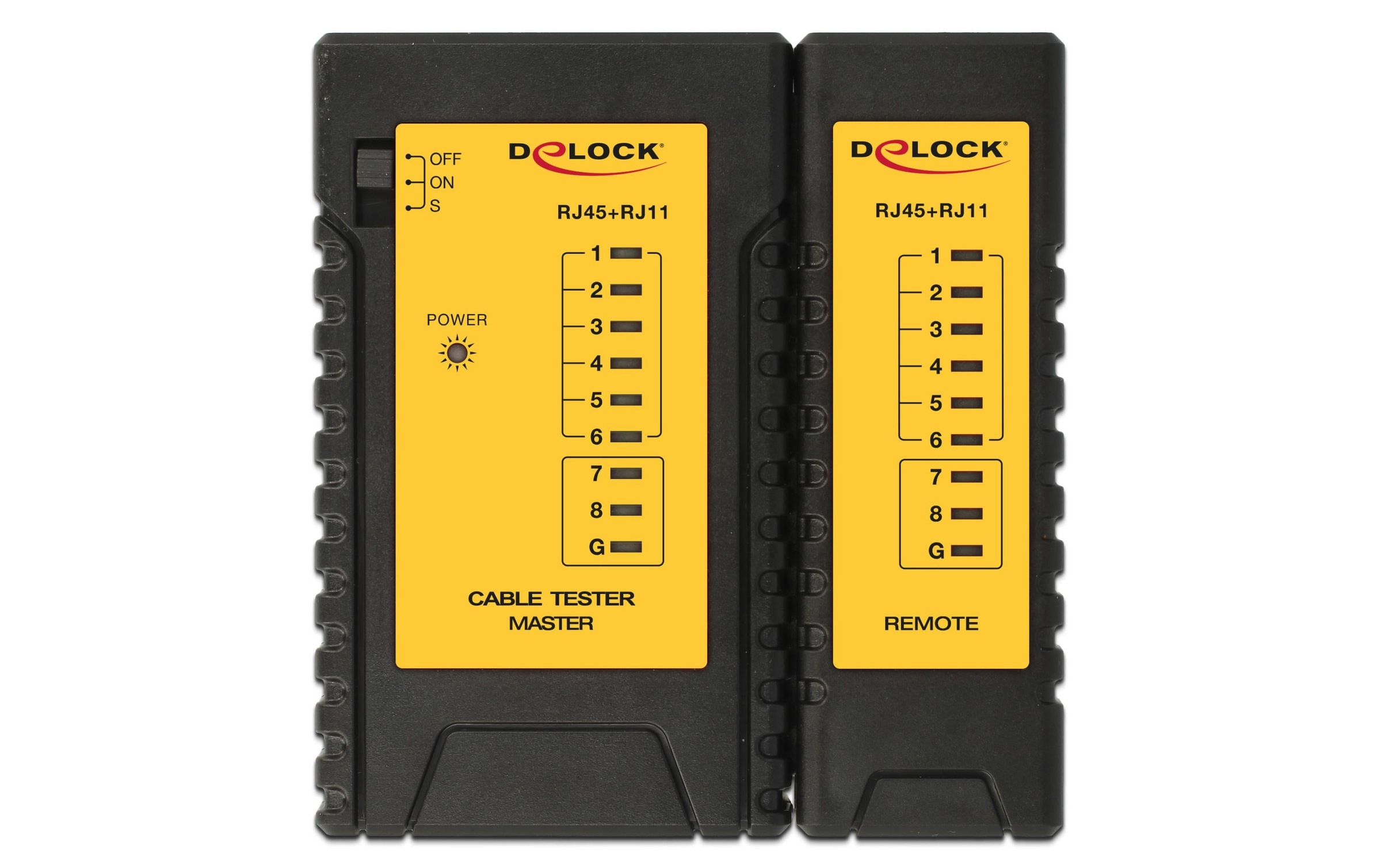 Delock Werkzeugset »Netzwerk Werkzeugset mit Kabeltester«