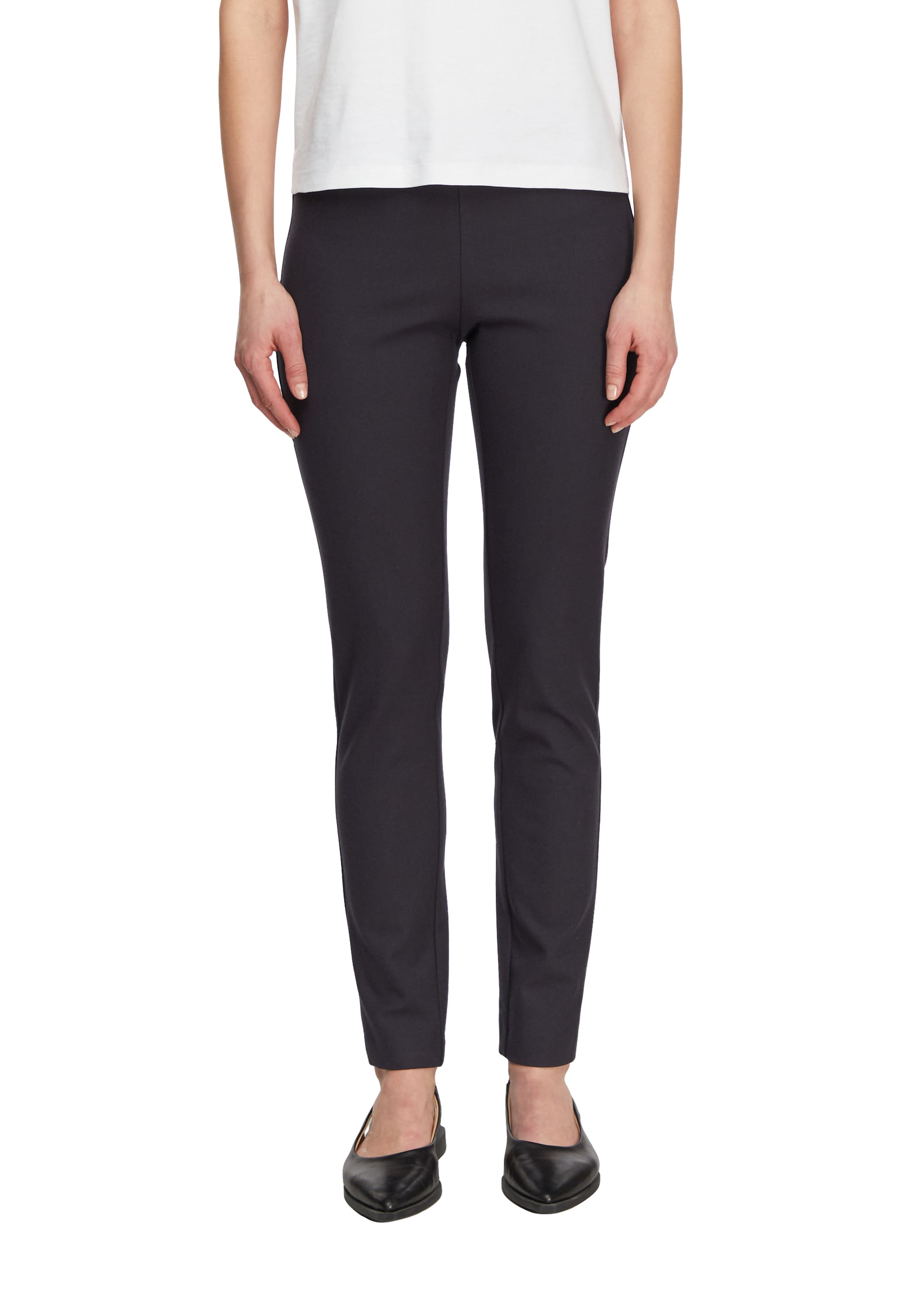 Image of Comma Leggings mit Schlitzdetails