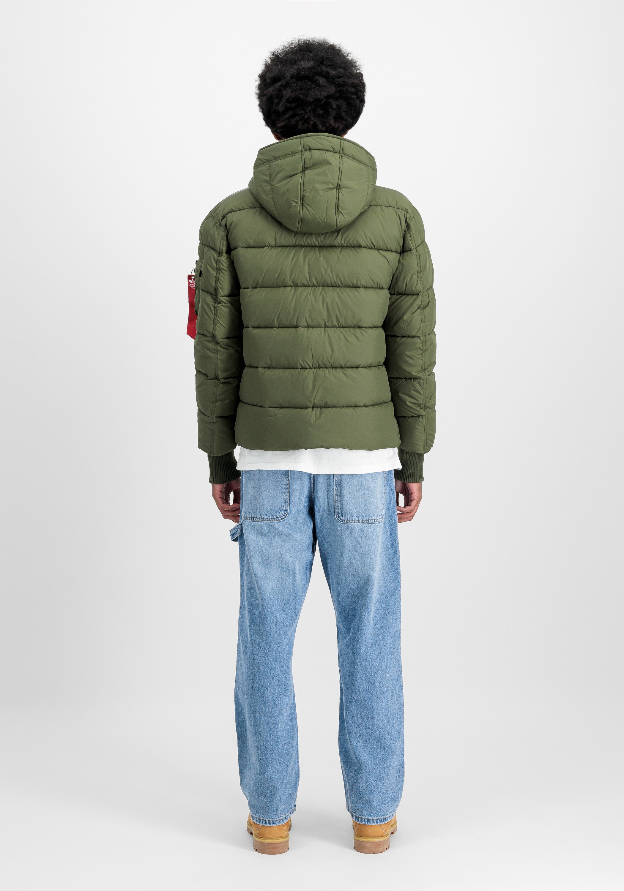 Alpha Industries Winterjacke »Hooded Puffer Alpha FD«